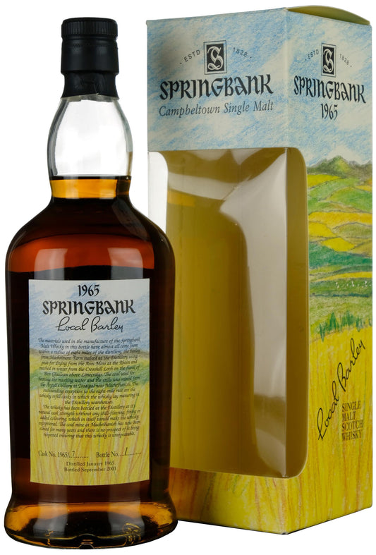 Springbank 1965-2001 | 36 Year Old Local Barley Single Cask 7