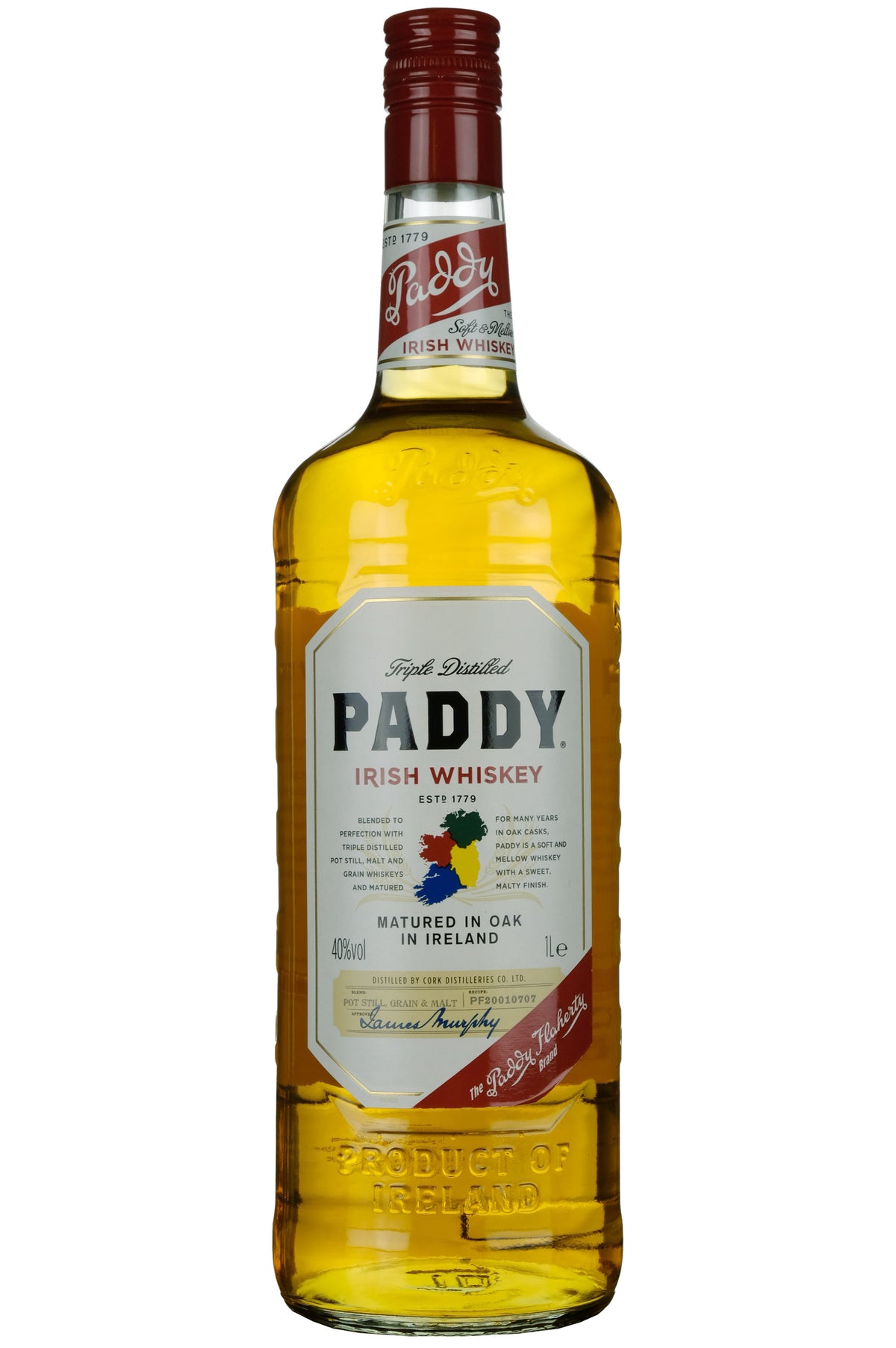 Paddy Triple Distilled 1 Litre
