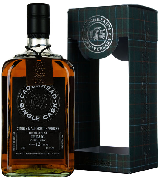 Ledaig 2005-2017 | 12 Year Old Cadenhead's Single Cask 175th Anniversary HNWS Taiwan 12th Anniversary