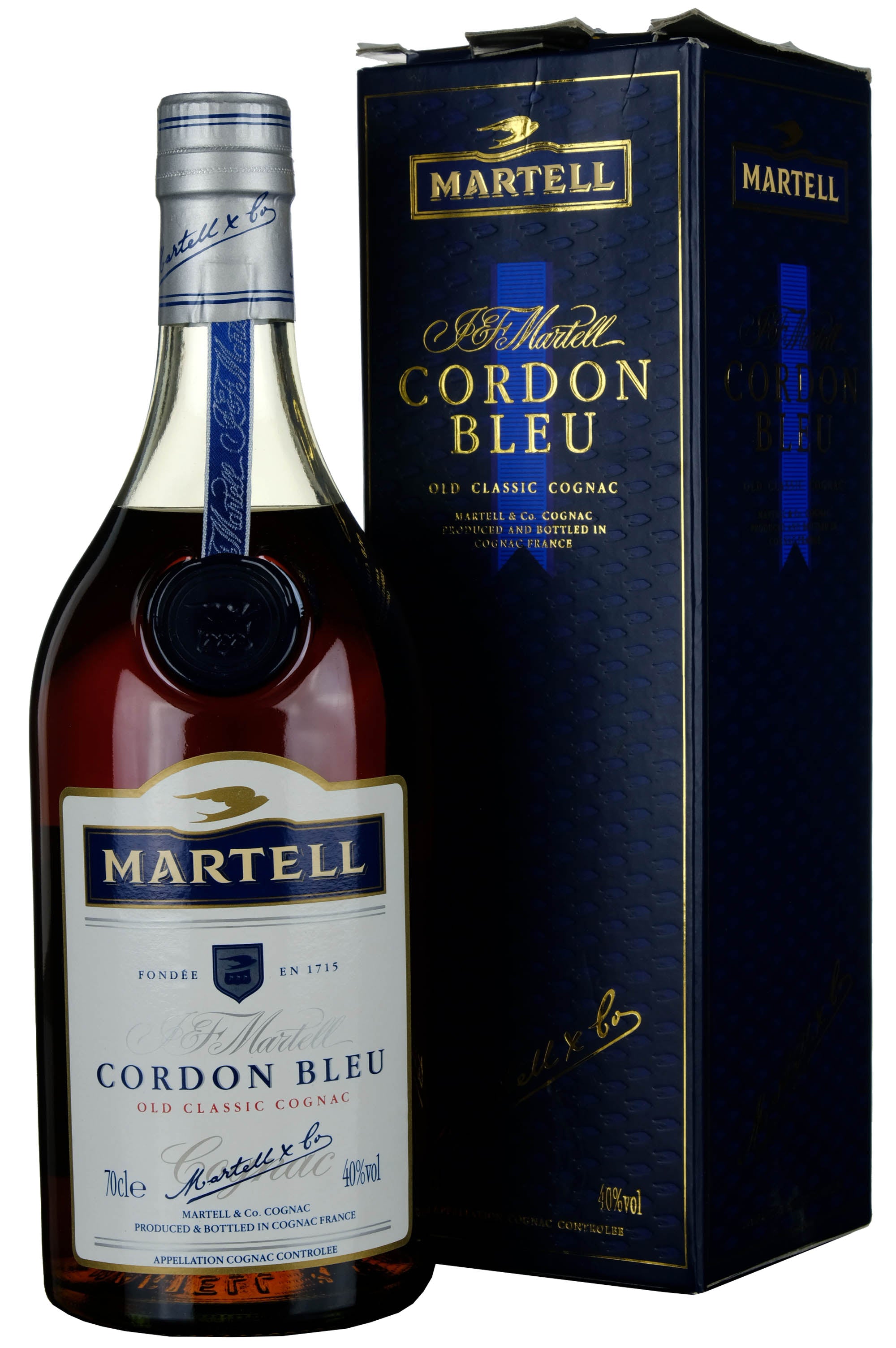 Martell Cordon Bleu Old Classic Cognac 1990s - Whisky-Online Shop