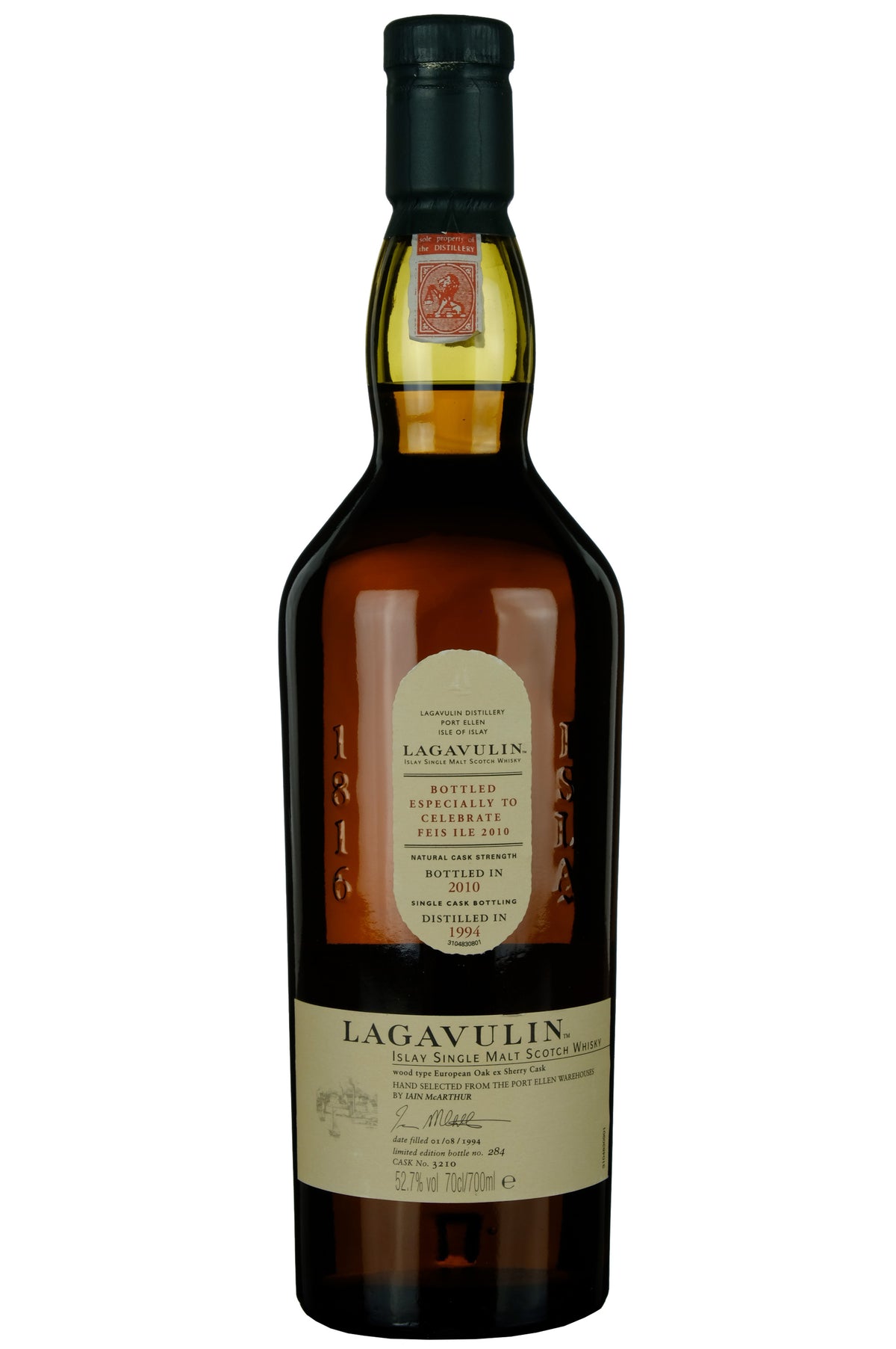 Lagavulin 1994 | 15 Year Old Islay Festival 2010 Single Cask 3210