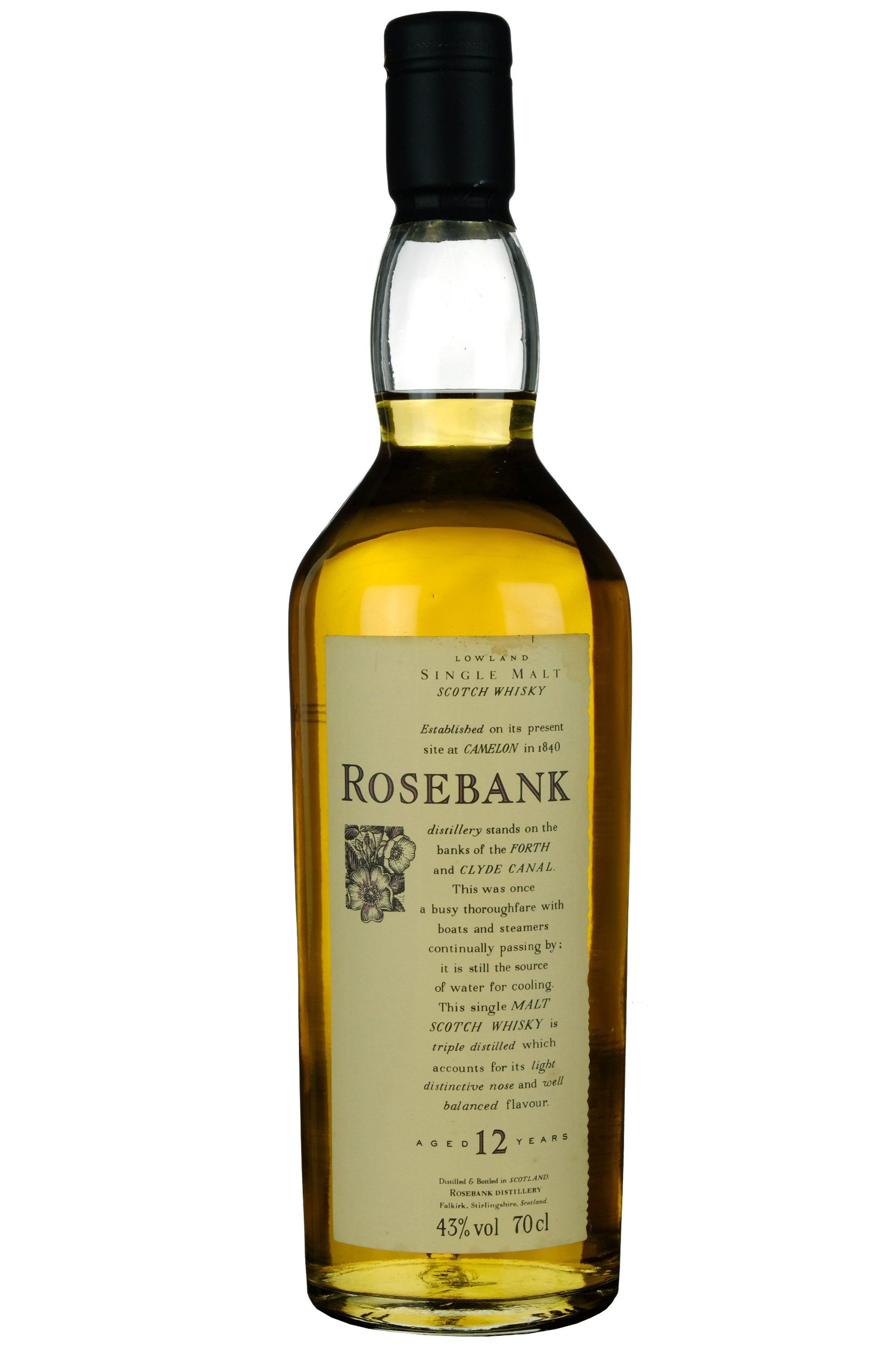 Rosebank 12 Year Old Flora & Fauna - Whisky-Online Shop