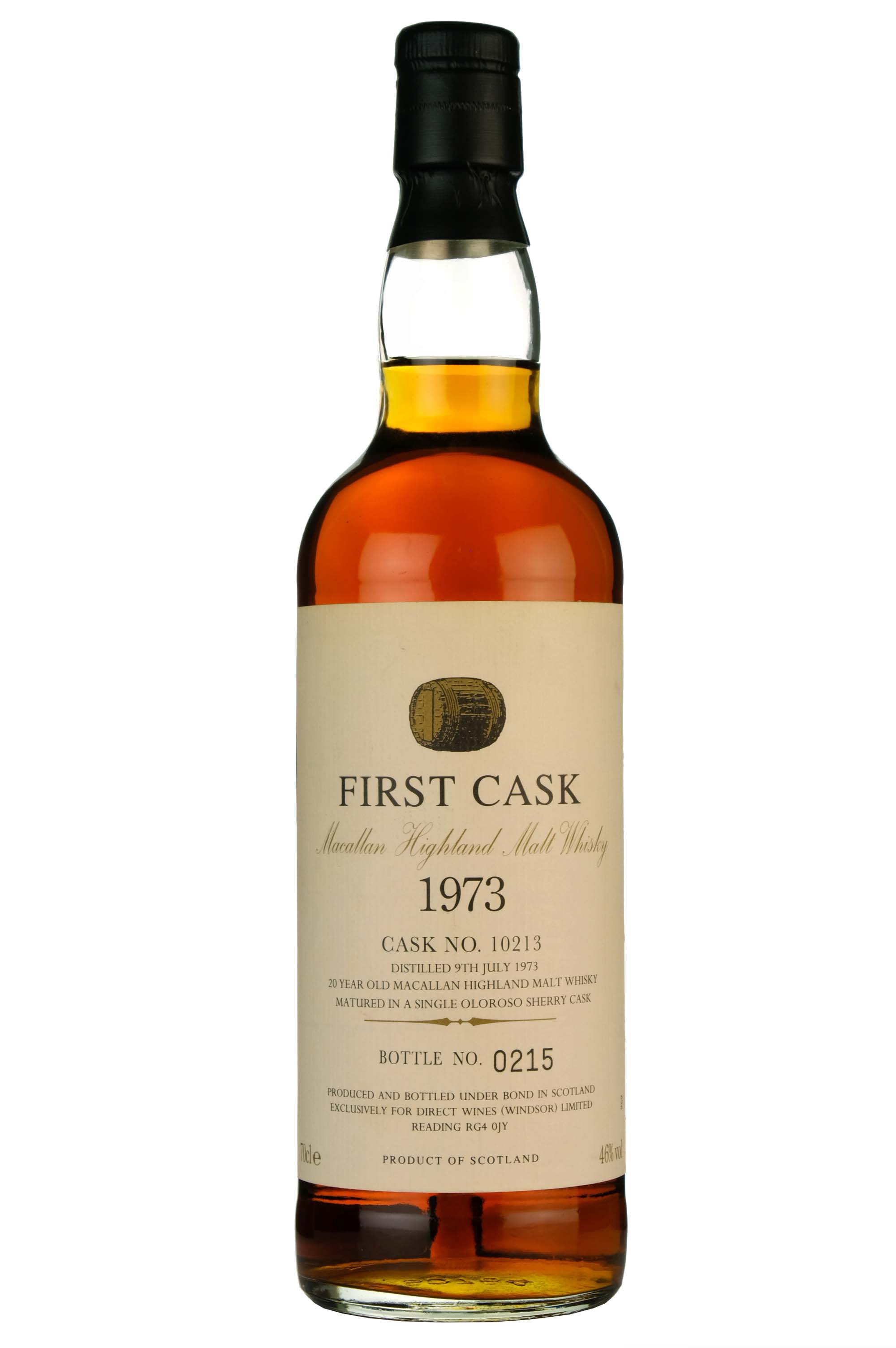 Macallan 1973 | 20 Year Old First Cask Single Cask 10213