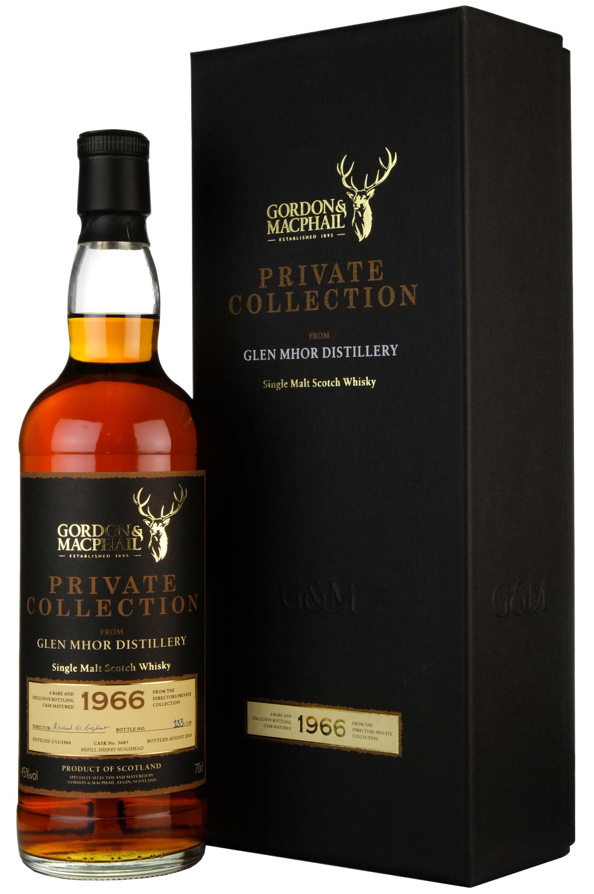 Glen Mhor 1966-2010 | 43 Year Old Gordon & MacPhail Private Collection Single Cask 3687