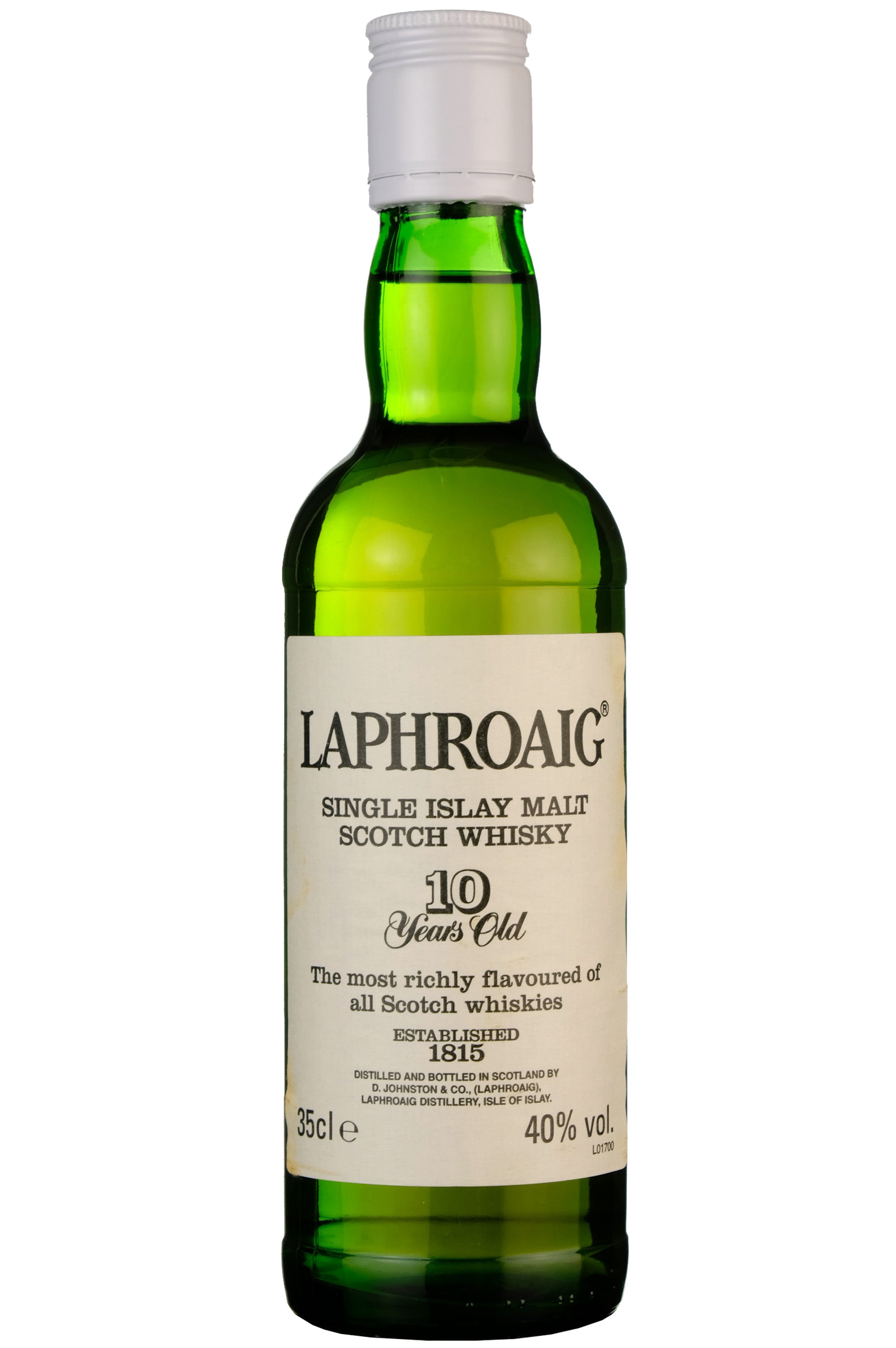 Laphroaig 10 Year Old 1990s | Half Bottle