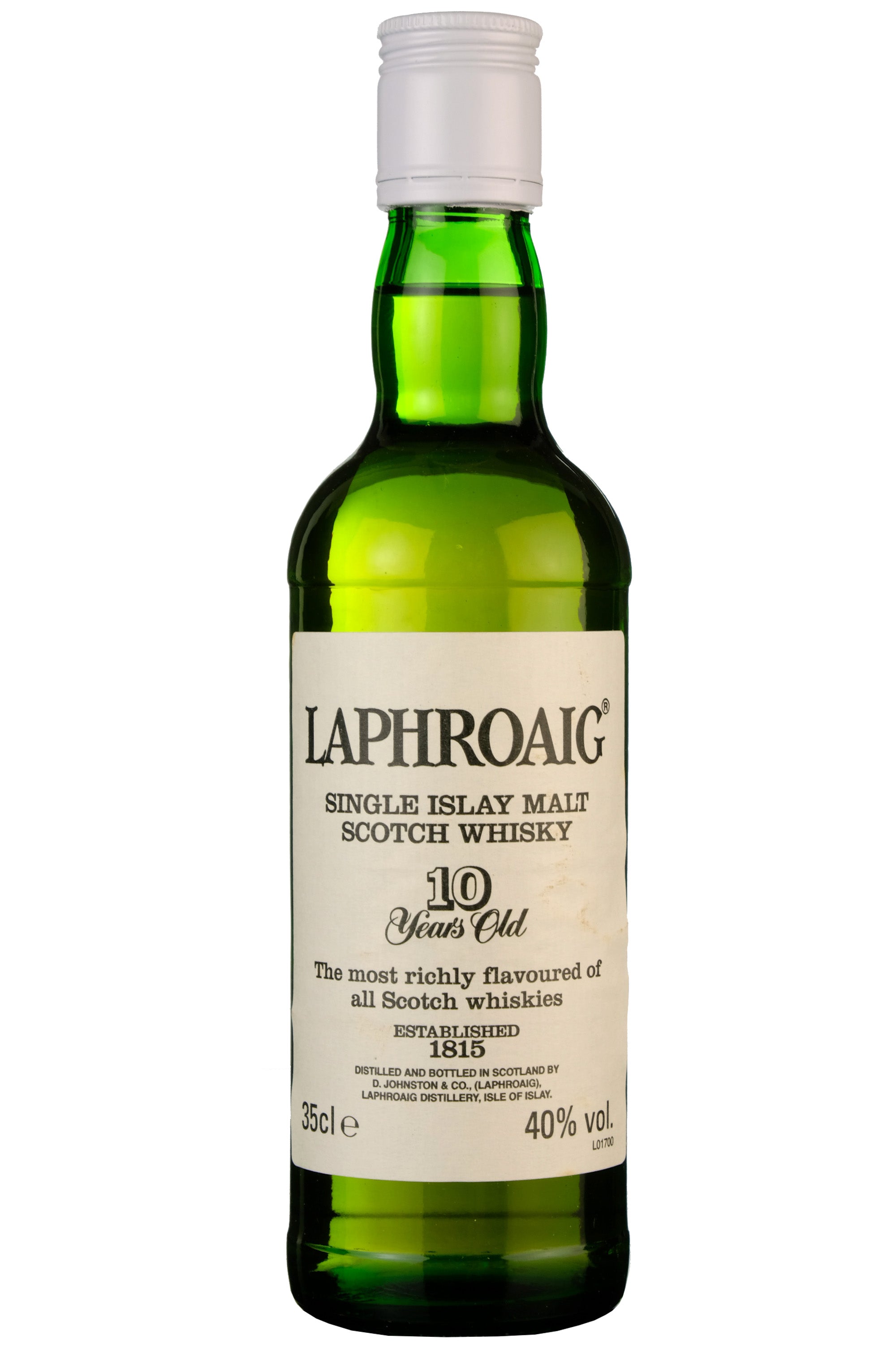 Laphroaig 10 Year Old 1990s | Half Bottle