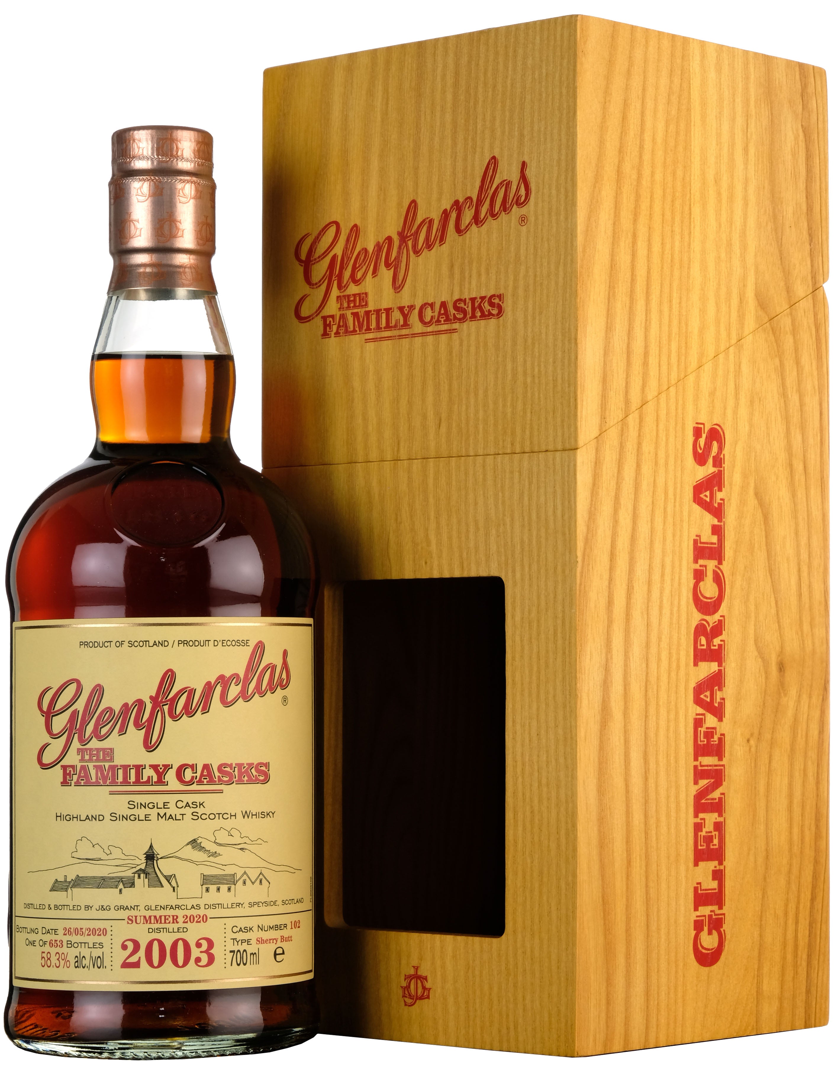 Glenfarclas 2003-2020 | 17 Year Old The Family Cask 102