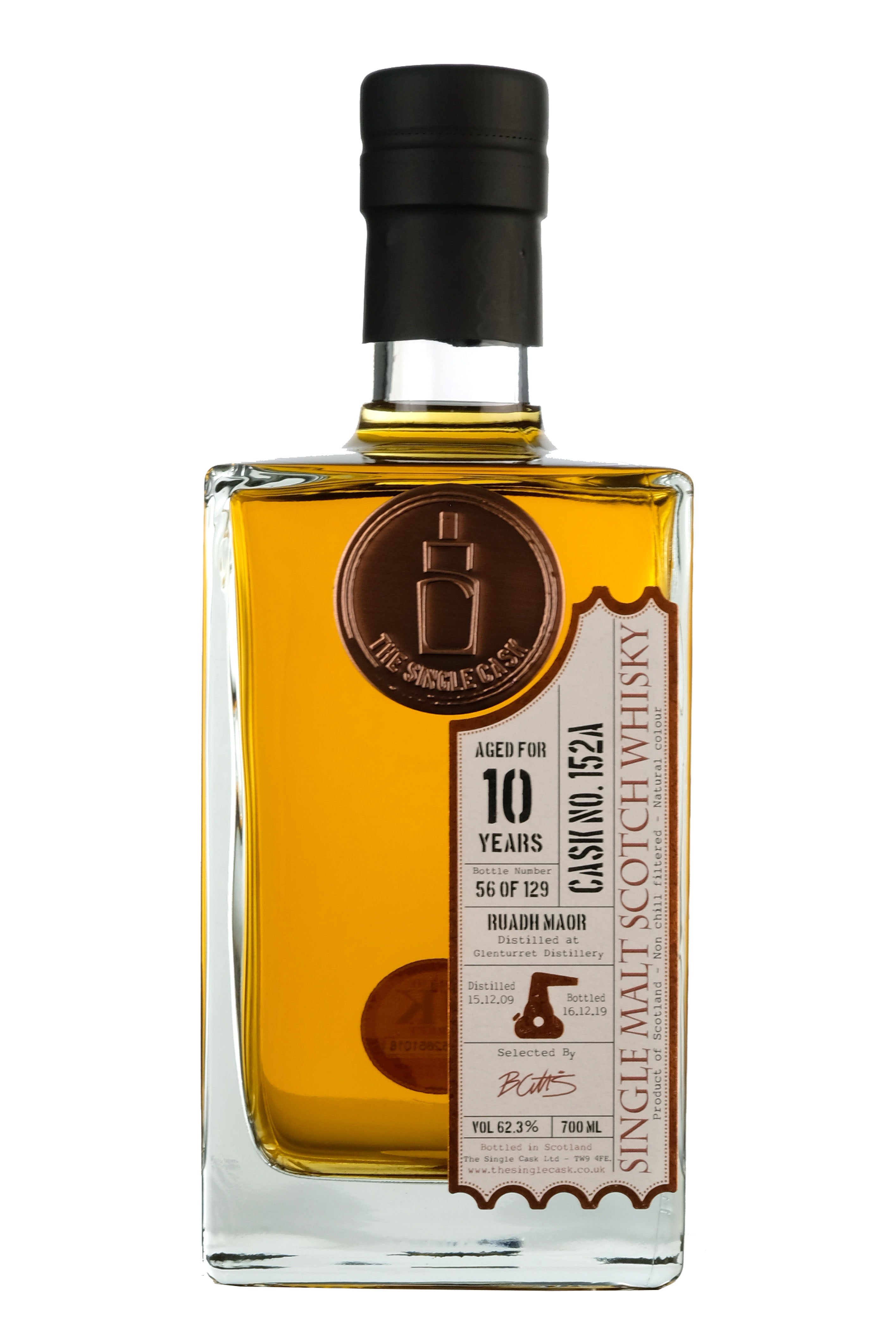 Ruadh Maor (Glenturret) 2009-2019 | 10 Year Old The Single Cask | Cask 152A