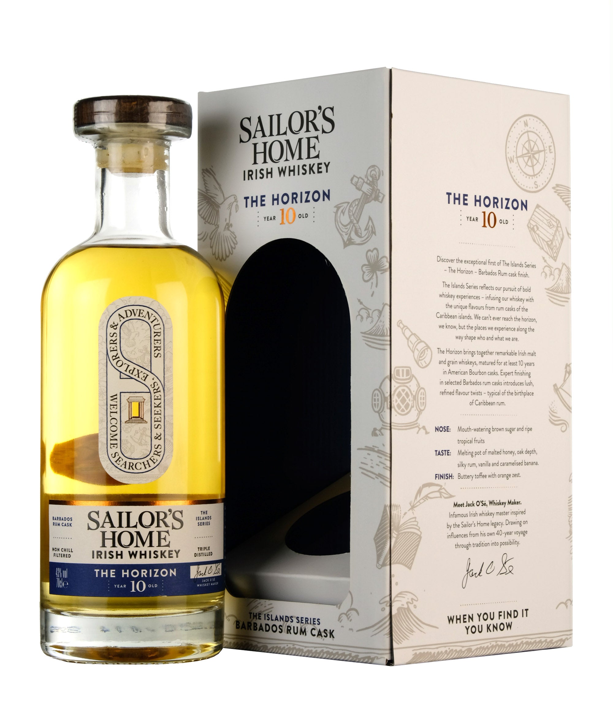 Sailor's Home The Horizon | 10 Year Old Irish Whiskey