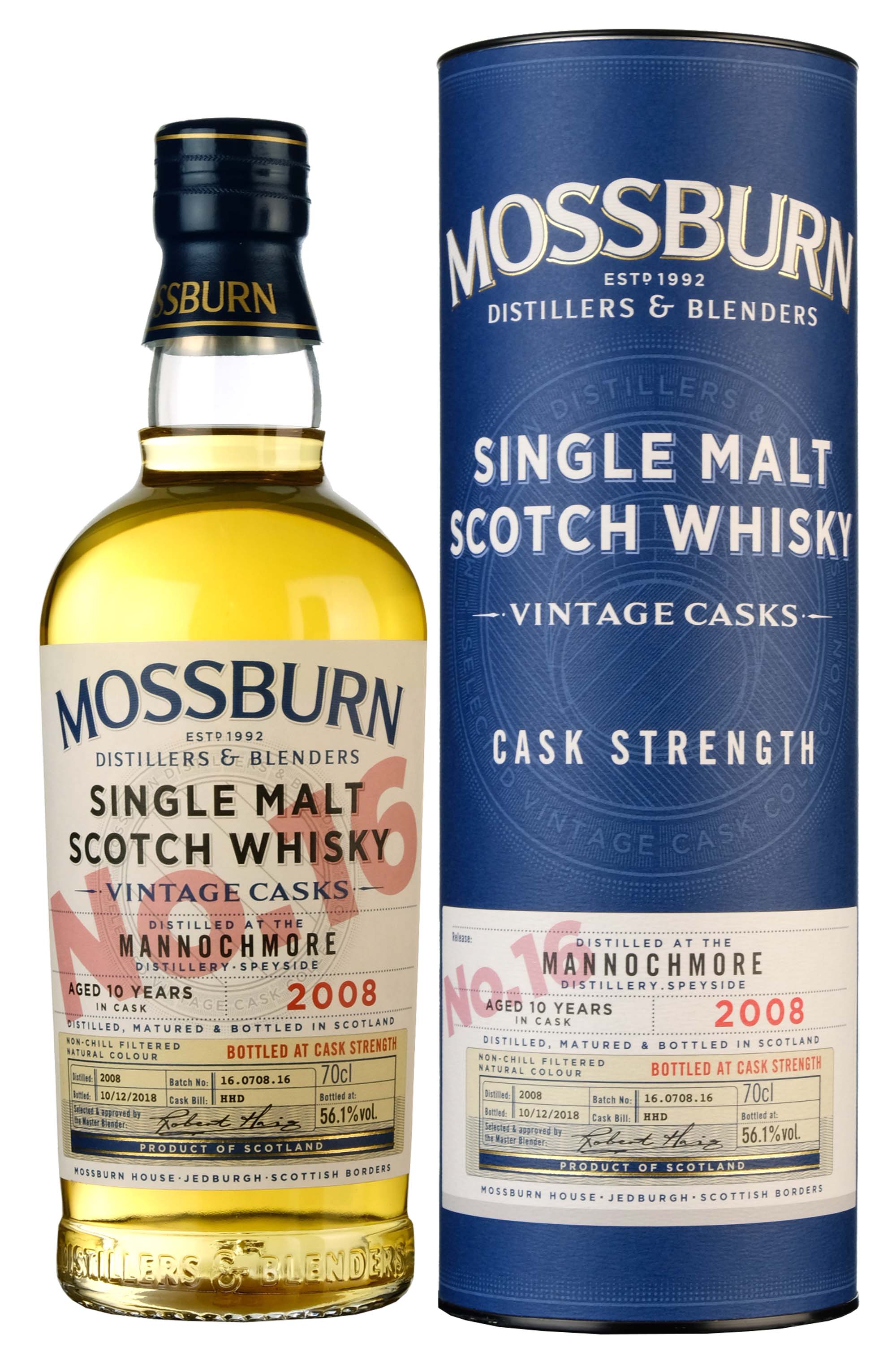 Mannochmore 2008-2018 | 10 Year Old | Mossburn Vintage Casks