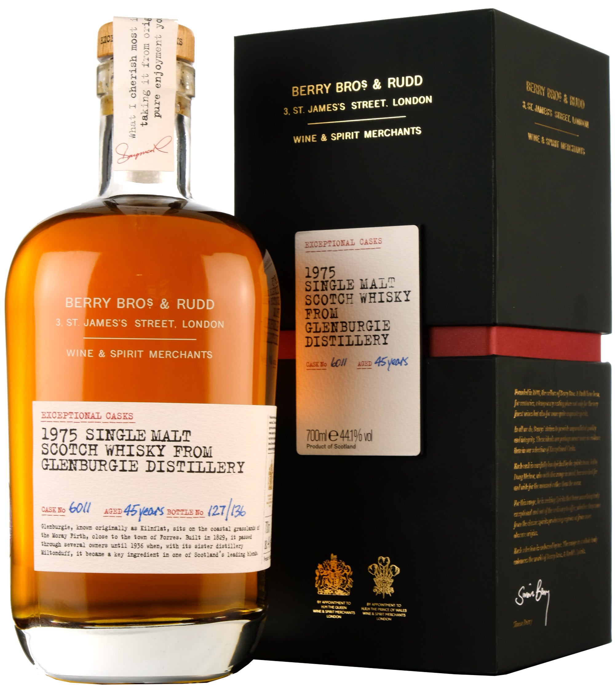 Glenburgie 1975-2020 | 45 Year Old Berry Bros & Rudd Single Cask 6011