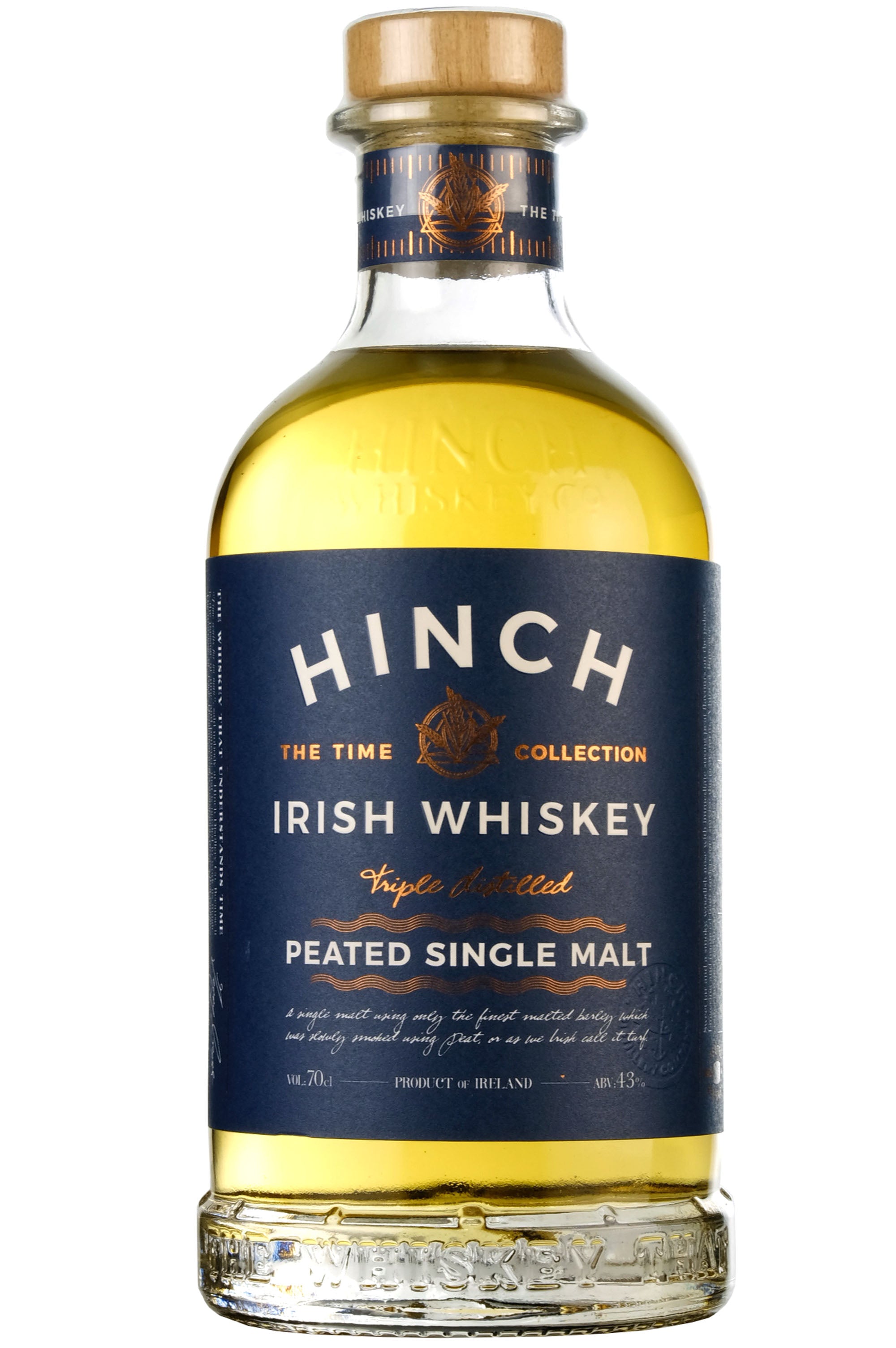 Hinch Peated Single Malt Irish Whiskey