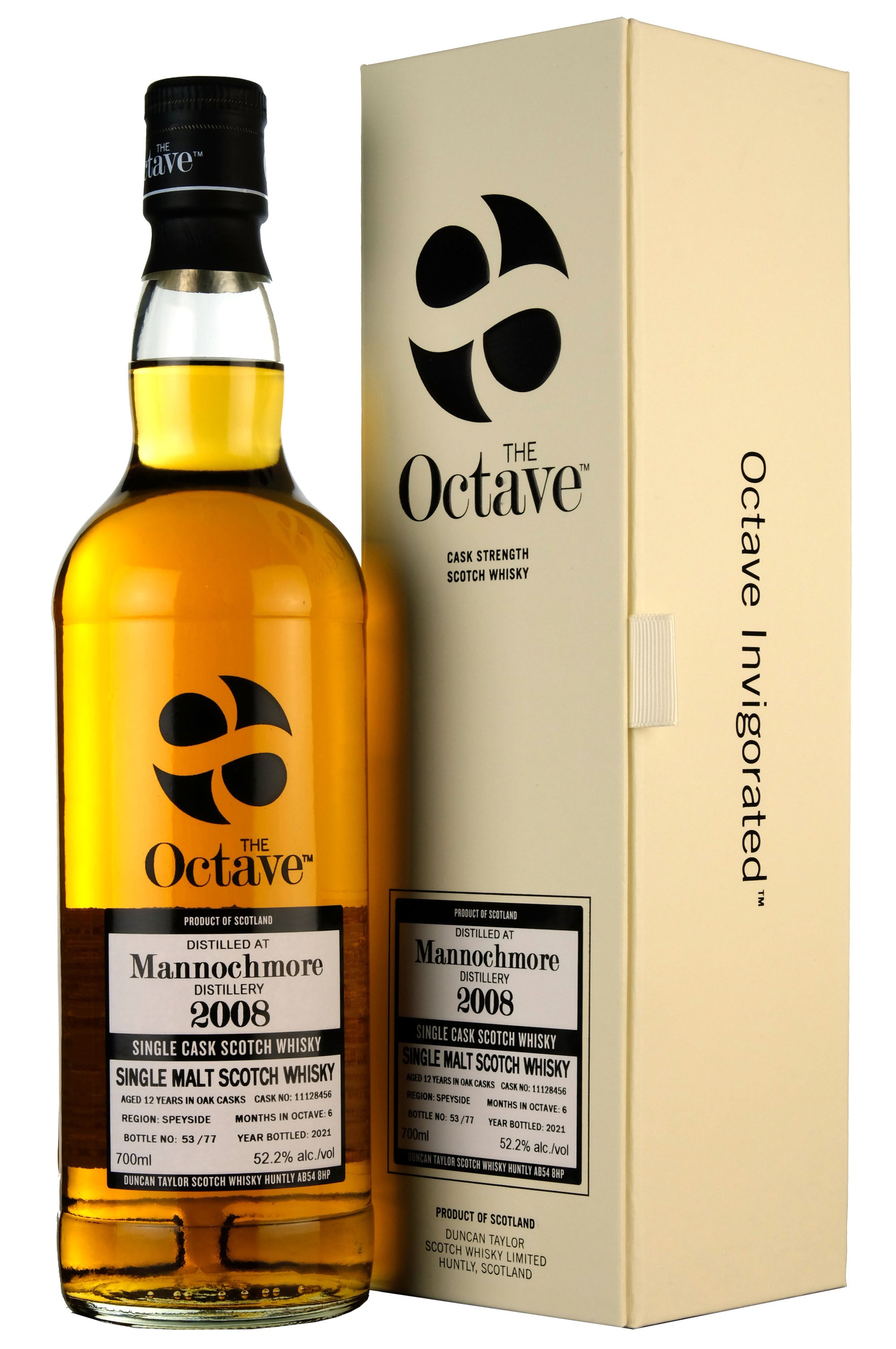 Mannochmore 2008-2021 | 12 Year Old Duncan Taylor Octave Cask 1128456