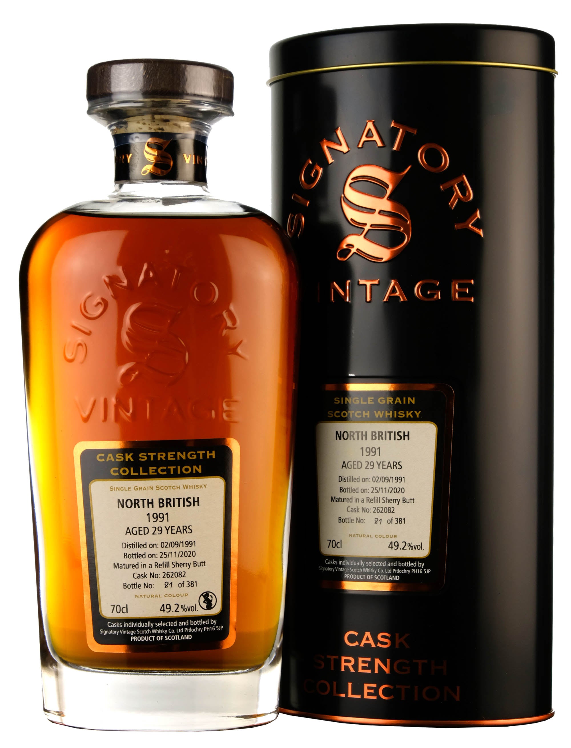 North British 1991-2020 | 29 Year Old | Signatory Vintage Cask 262082