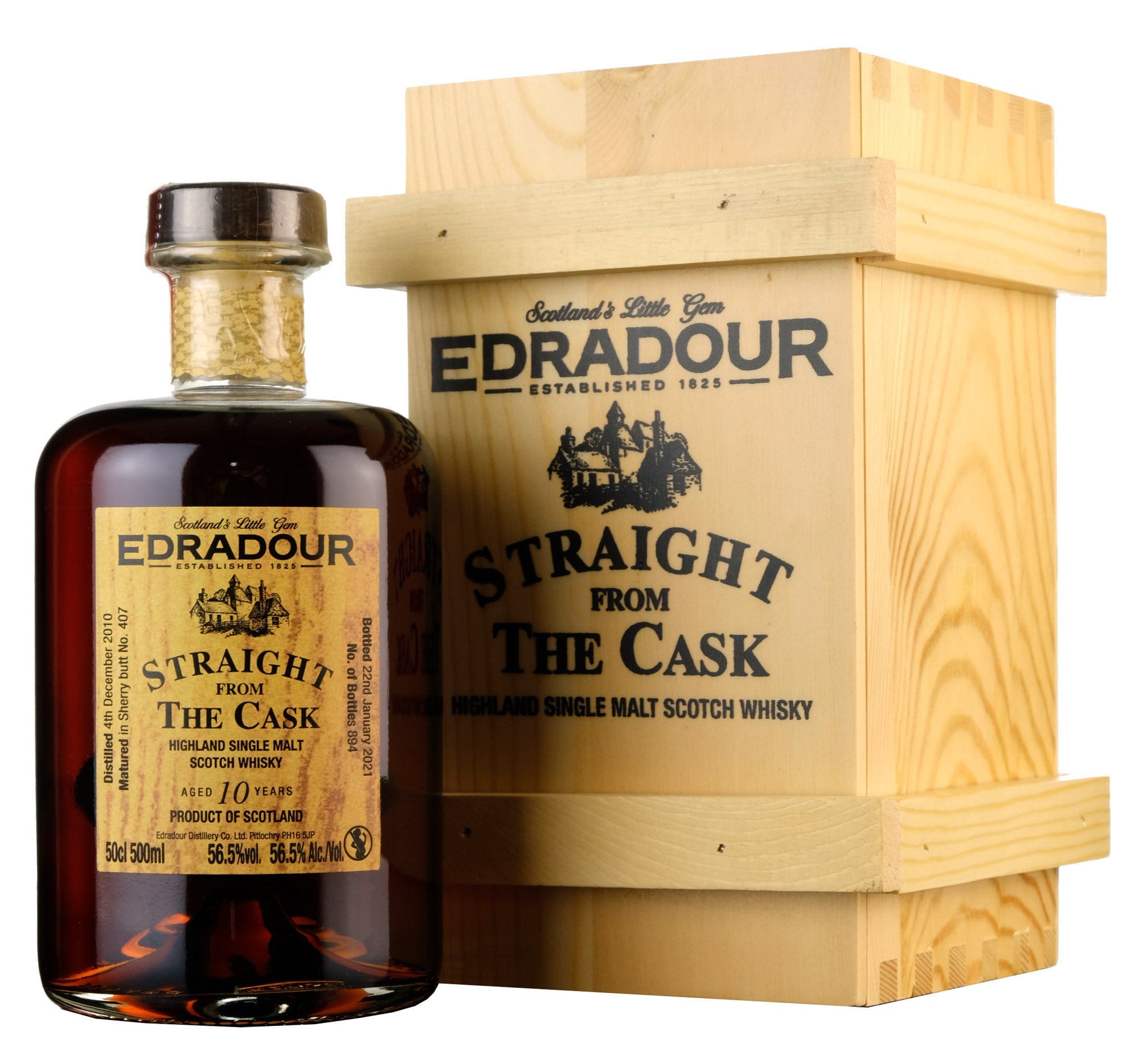 Edradour 2010-2021 | 10 Year Old Straight From The Cask 407