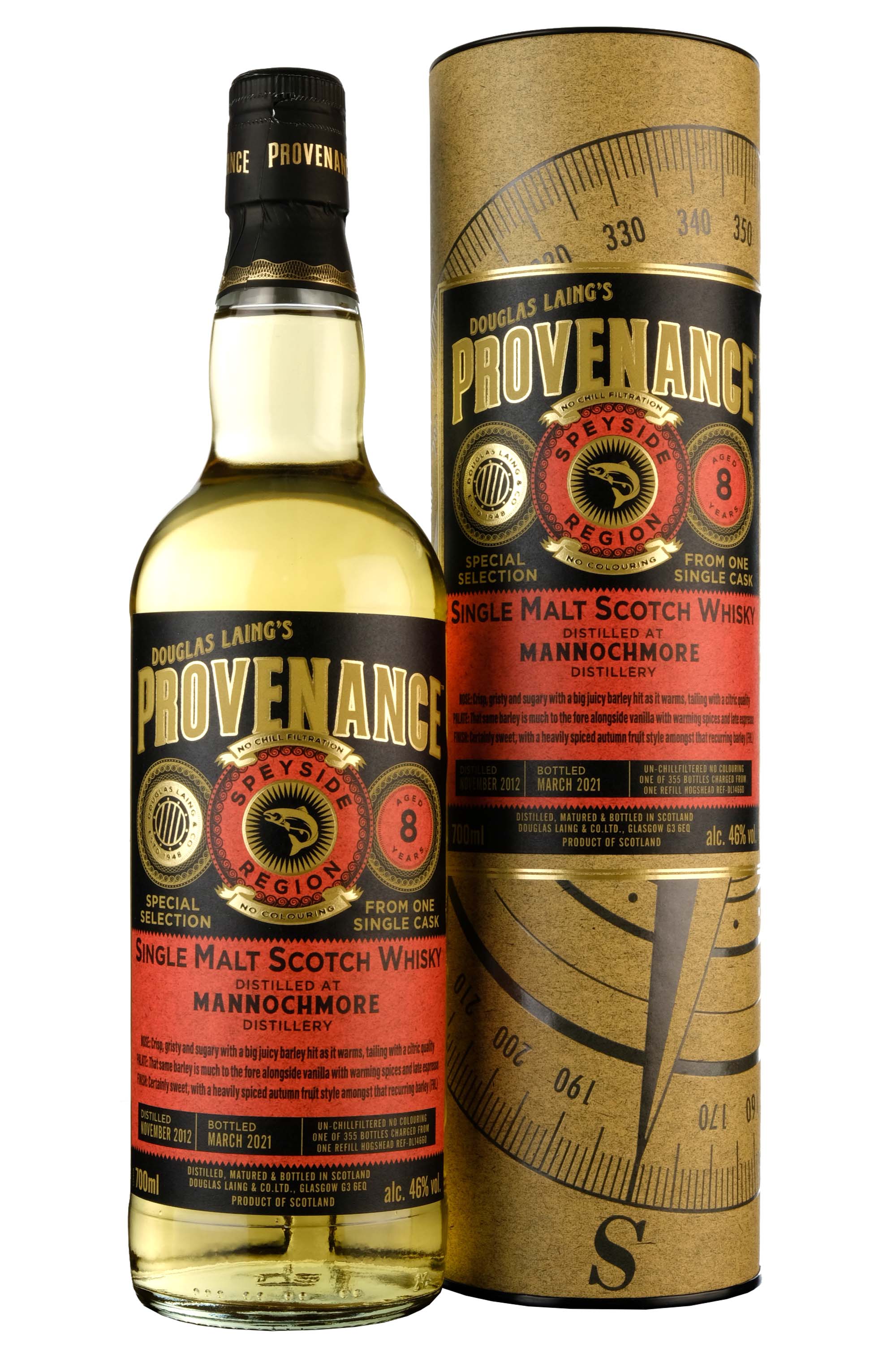Mannochmore 2012-2021 | 8 Year Old | Provenance Single Cask DL14660