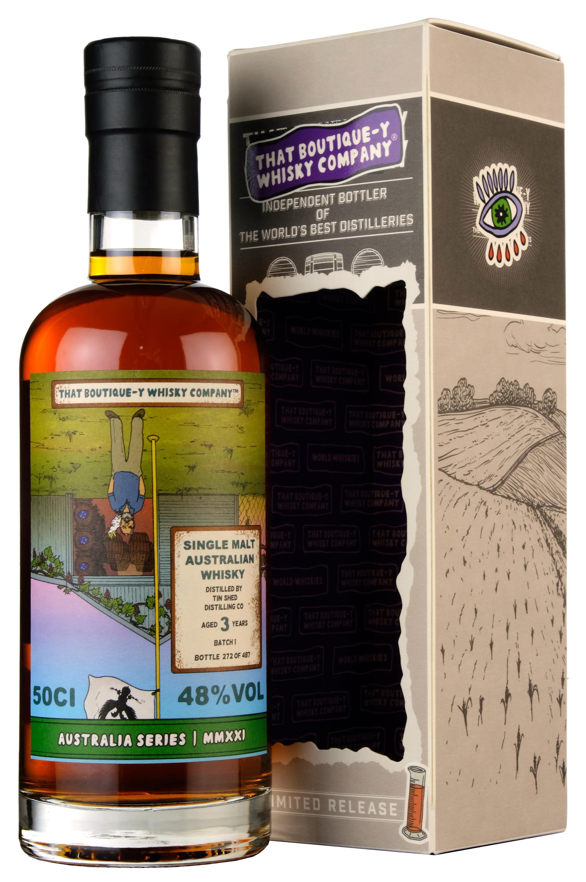 Tin Shed 3 Year Old | That Boutique-y Whisky Company Batch 1