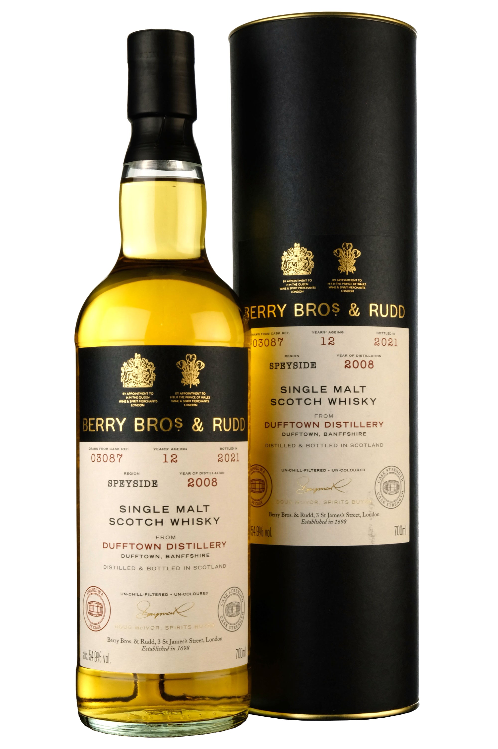 Dufftown 2008-2021 | 12 Year Old Berry Bros Single Cask 03087