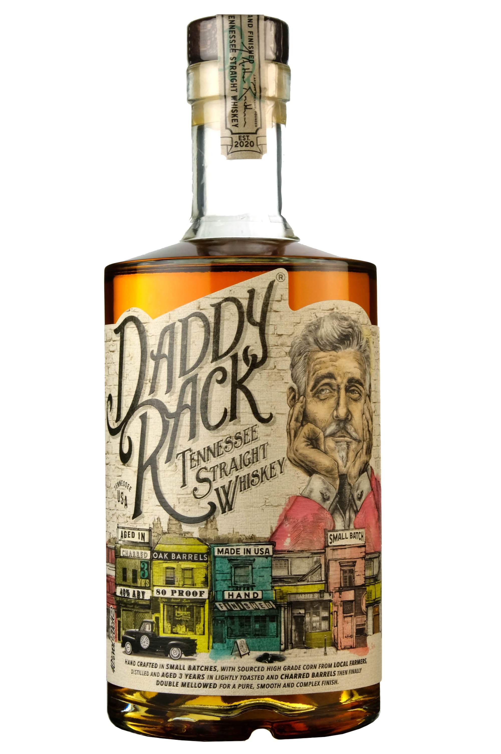 Daddy Rack Small Batch Tennessee Straight Whiskey | Batch 001 DR