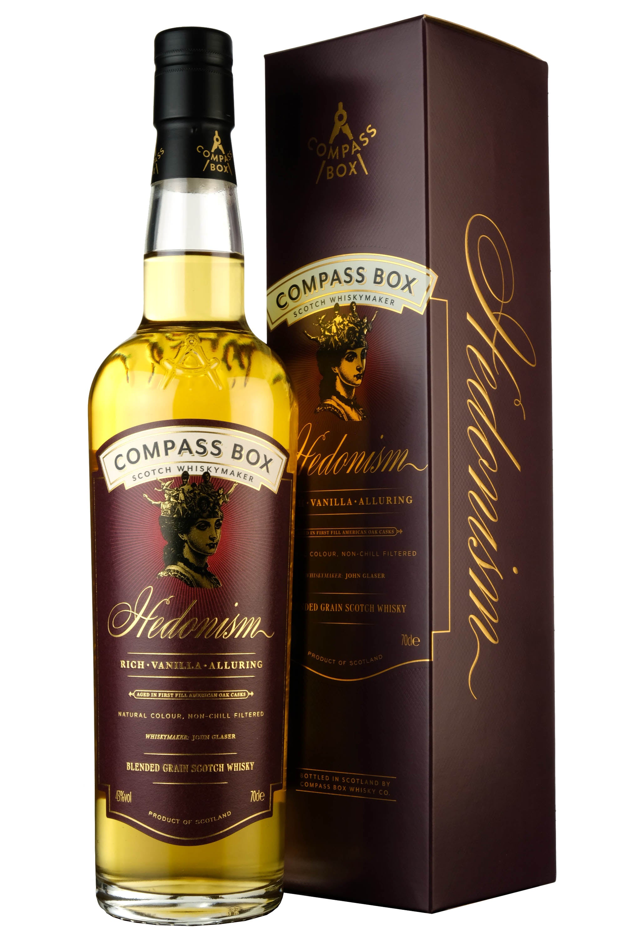 Compass Box Hedonism Blended Grain - Whisky-Online Shop