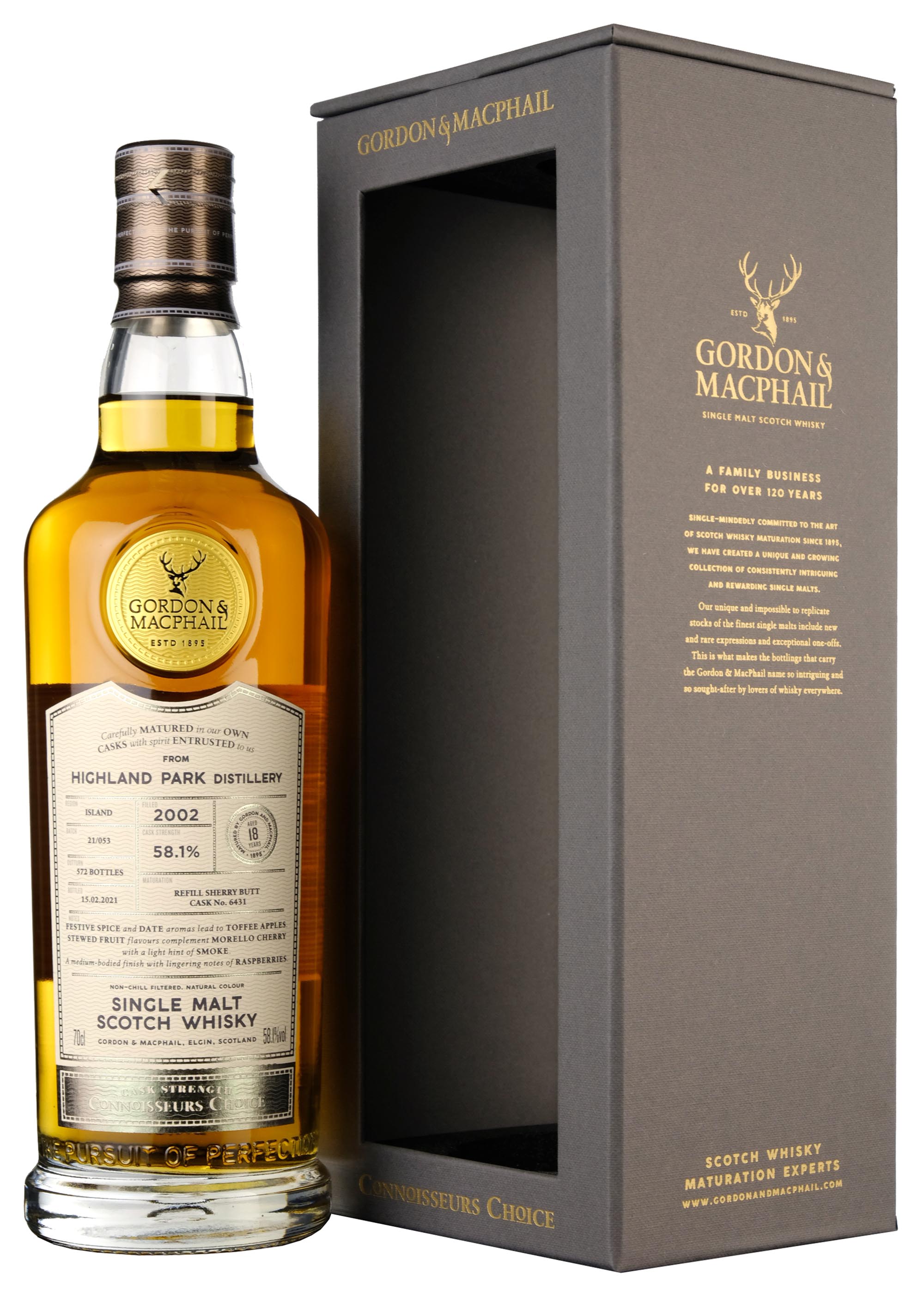 Highland Park 2002 18 Year Old G&M Cask - Whisky-Online Shop