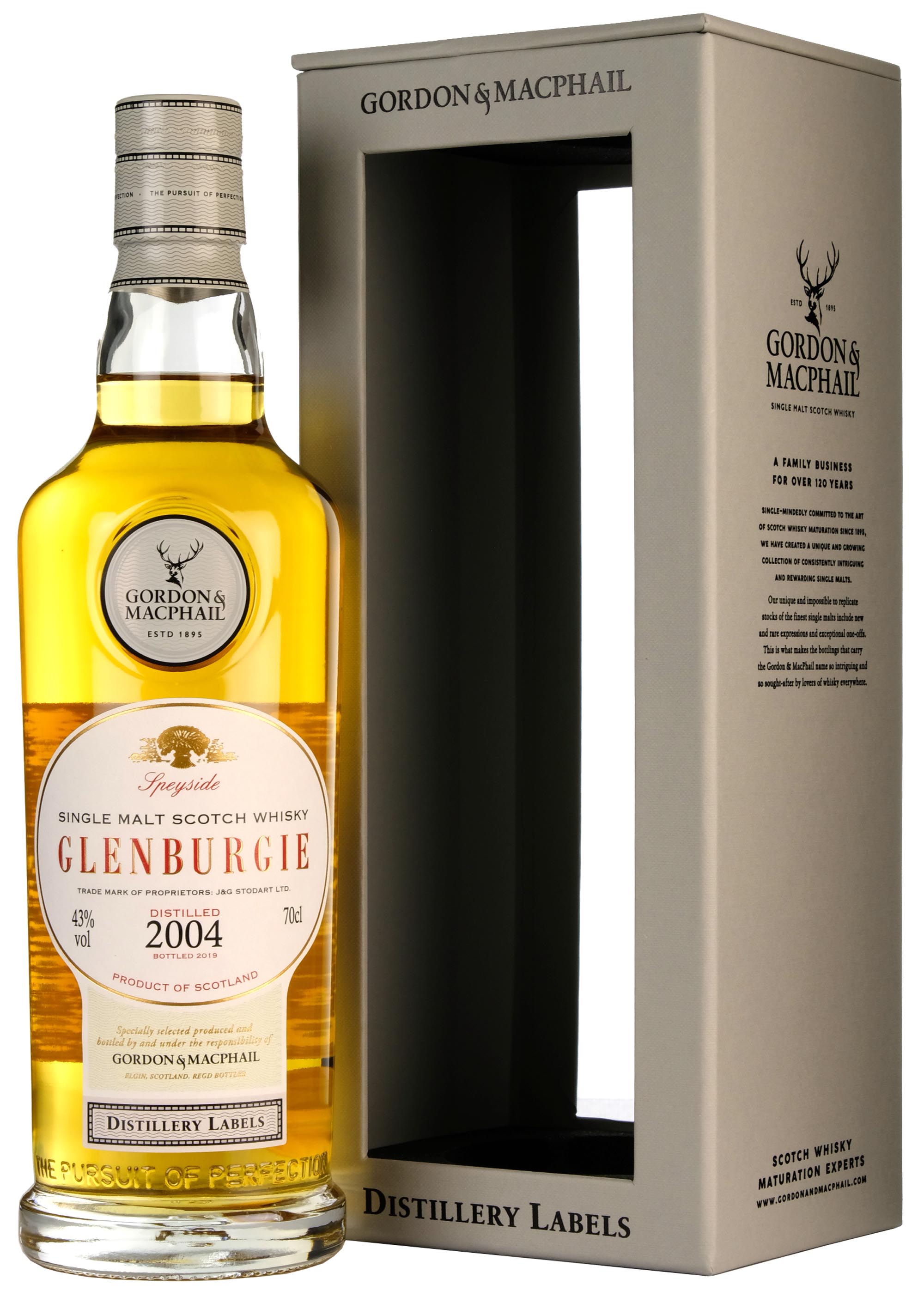 Glenburgie 2004-2019 Gordon & MacPhail Distillery Labels