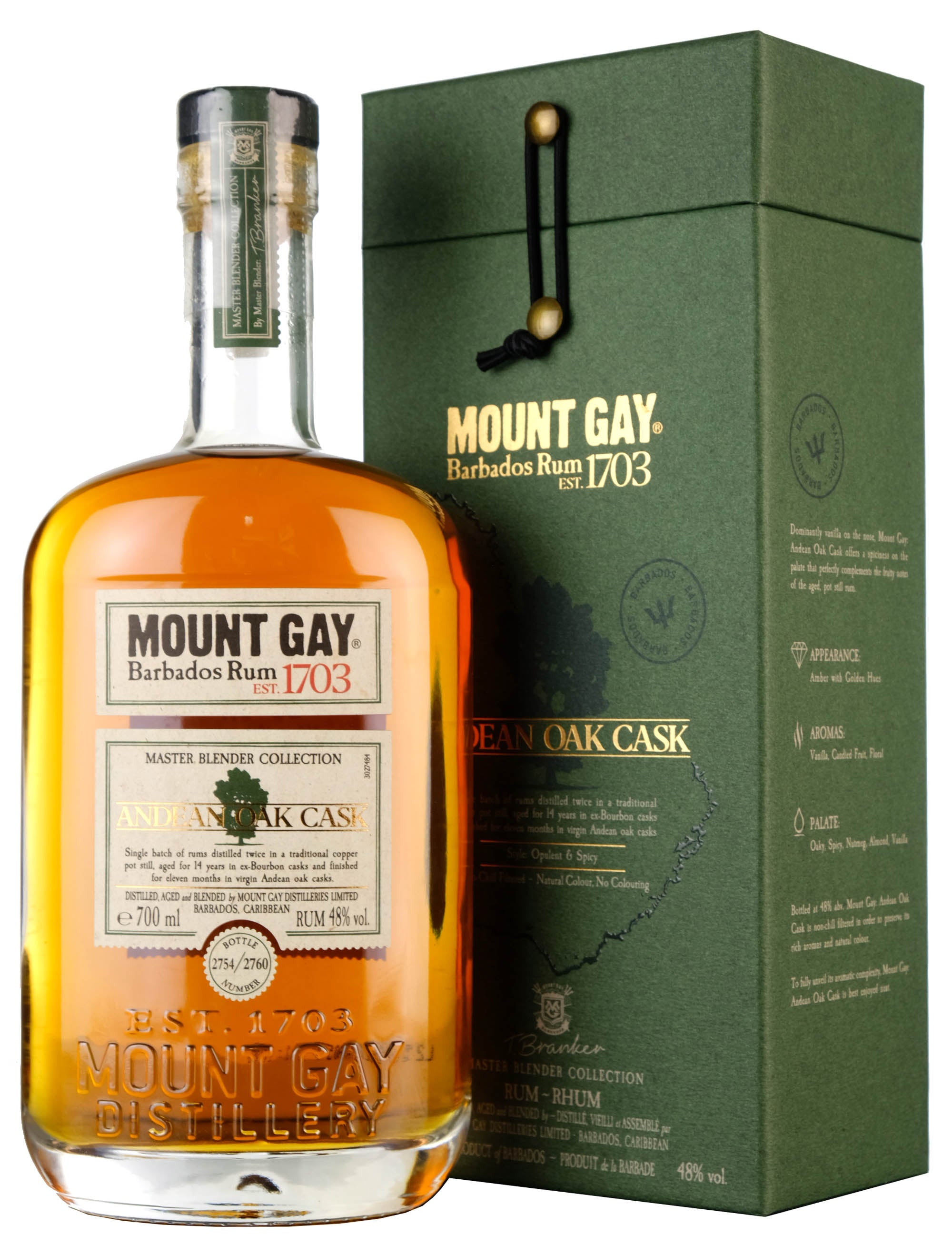 Mount Gay Andean Oak Cask | Master Blender Collection