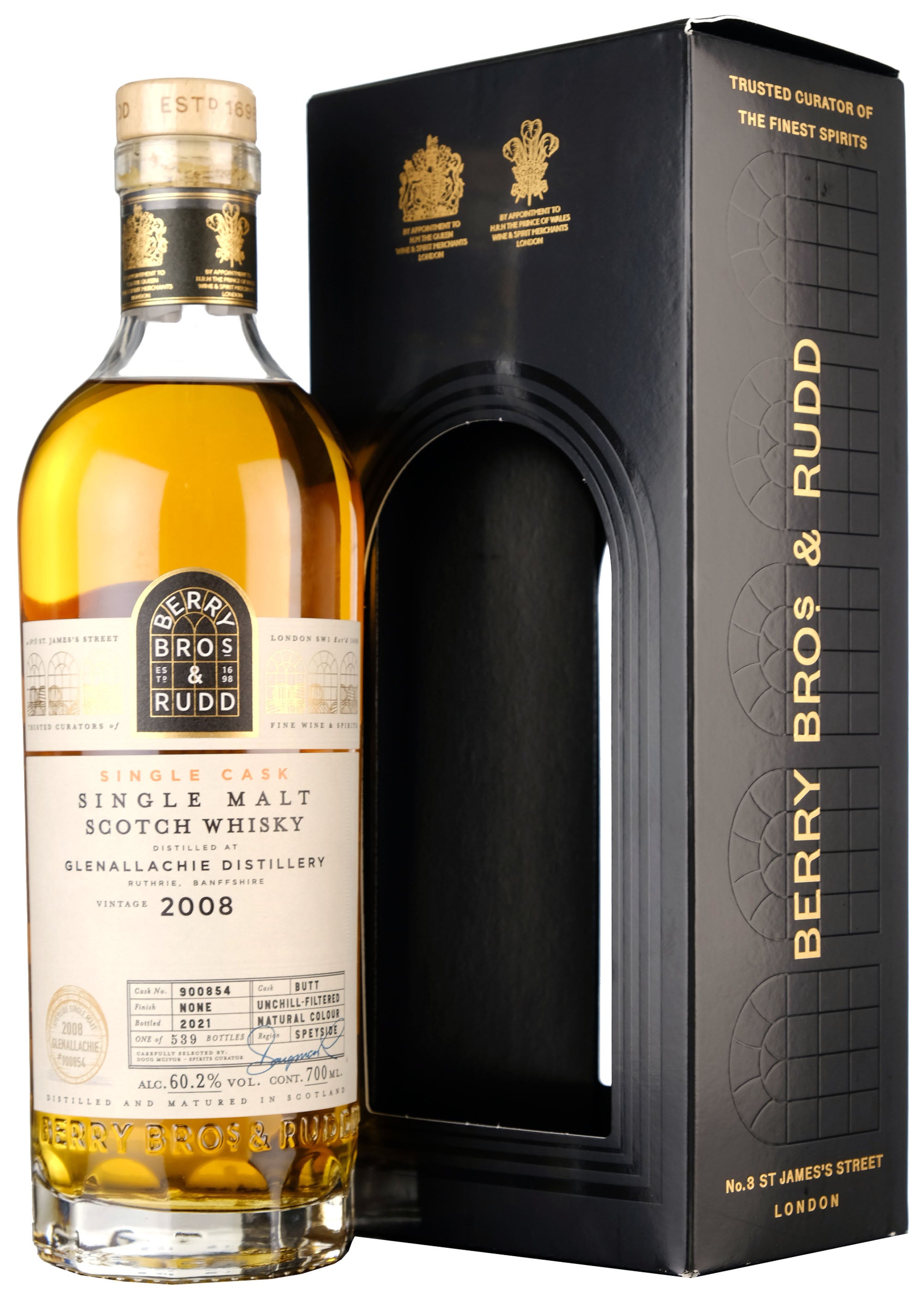 Glenallachie 2008-2021 | 13 Year Old Berry Bros & Rudd Single Cask 900854