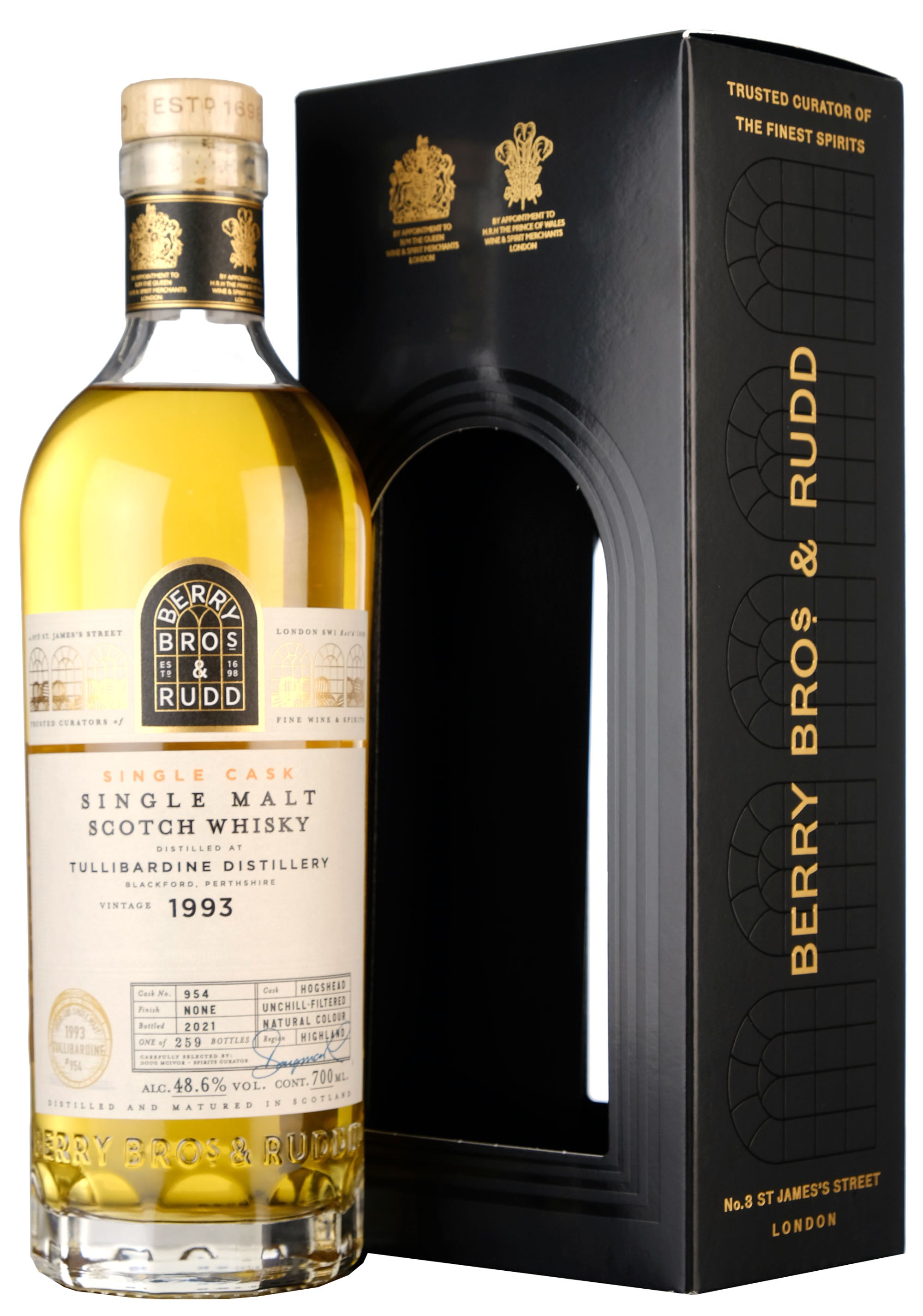 Tullibardine 1993-2021 | 28 Year Old Berry Bros & Rudd Single Cask 954