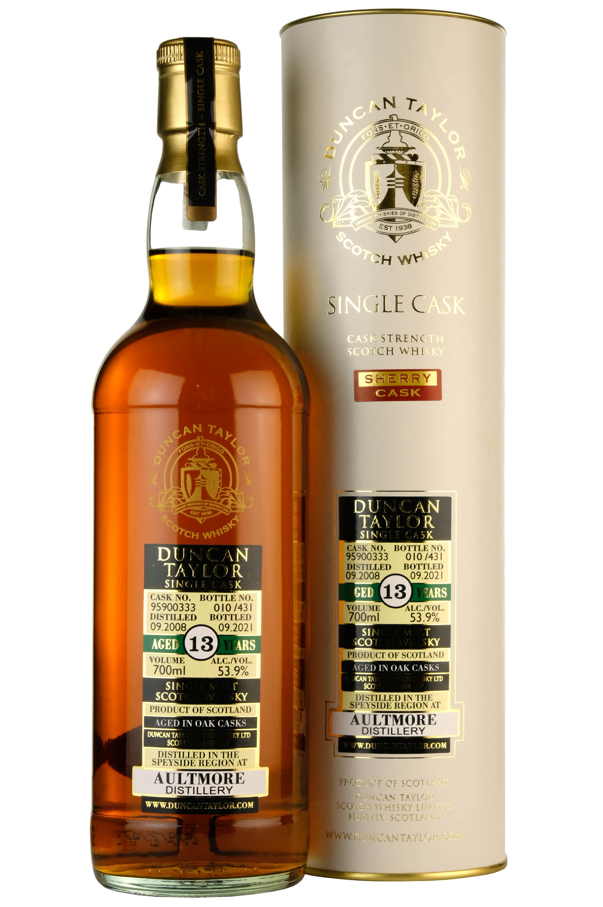 Aultmore 2008 13 Year Old Duncan Taylor- Whisky-Online Shop
