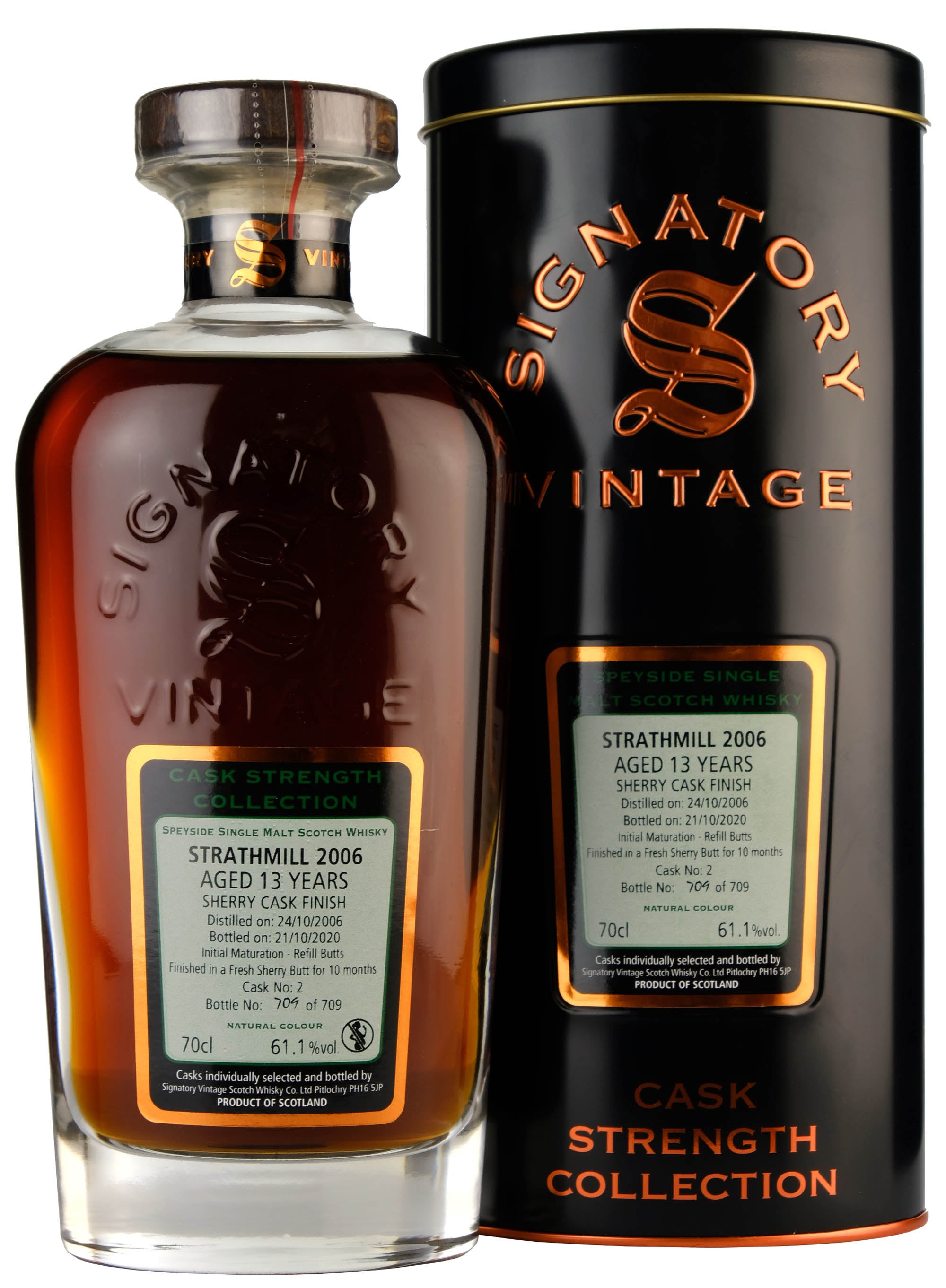 Strathmill 2006-2020 | 13 Year Old Signatory Vintage Cask 2