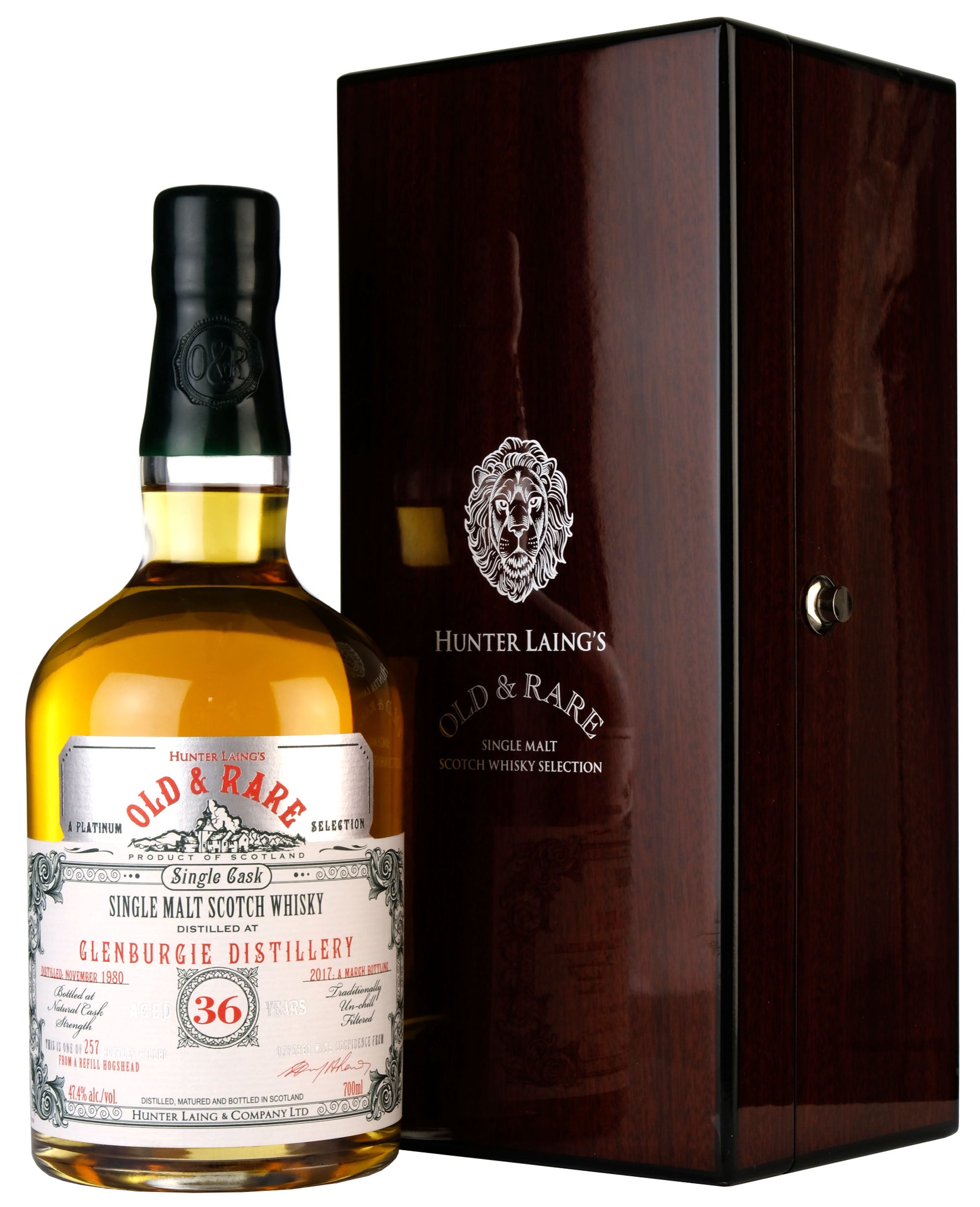 Glenburgie 1980-2017 | 36 Year Old | Old & Rare Platinum Selection