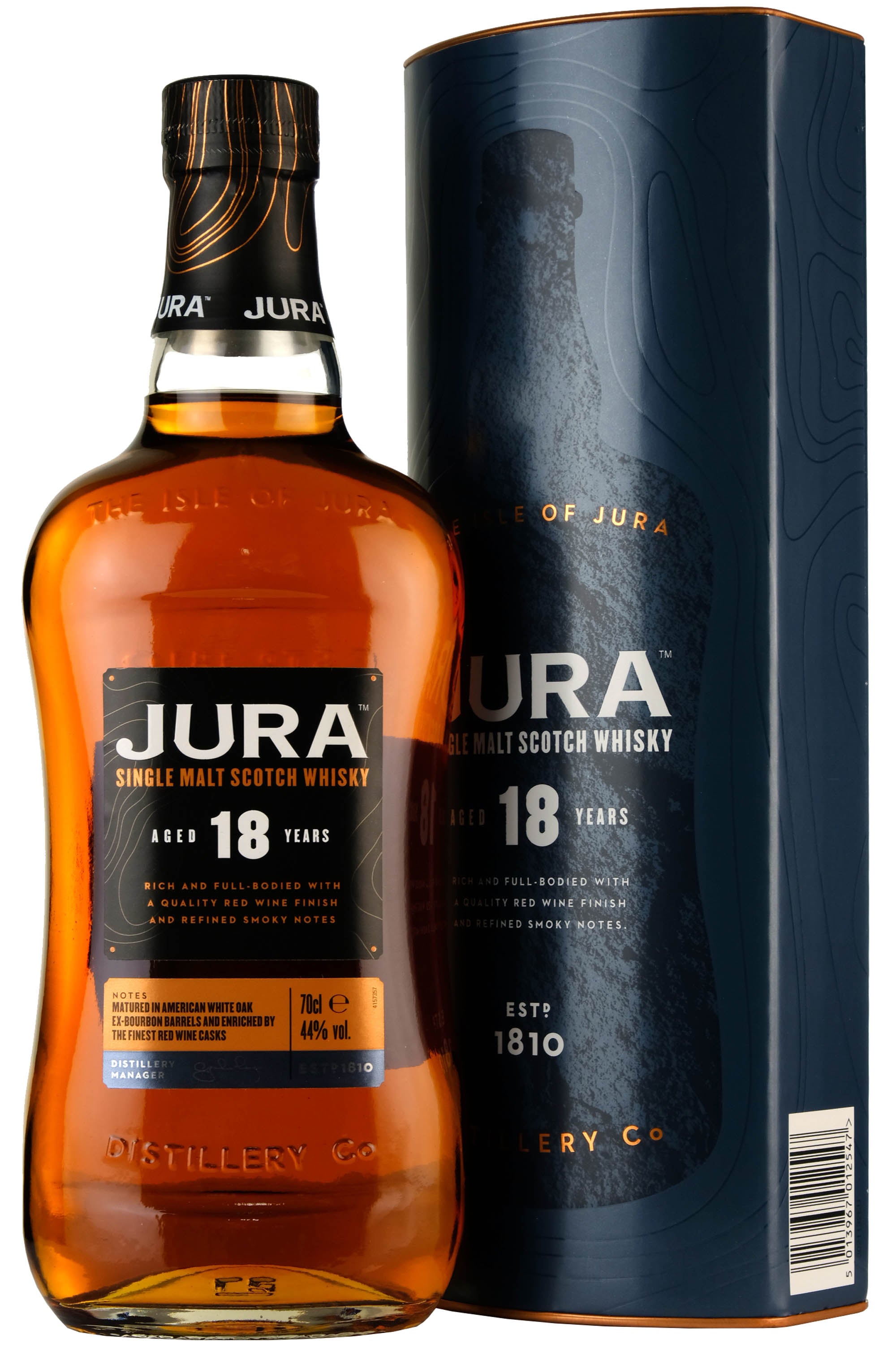 Jura - Whisky Single Malt - 18 ans d'âge – La Cave Éclairée