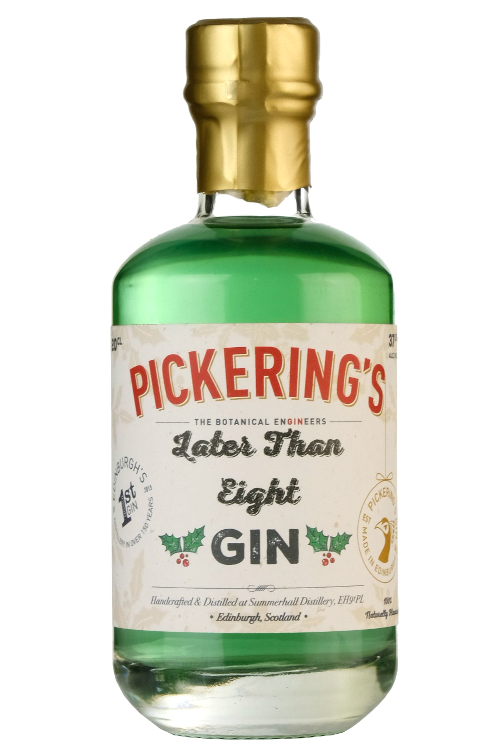 Pickering's Later Than Eight Gin 20cl