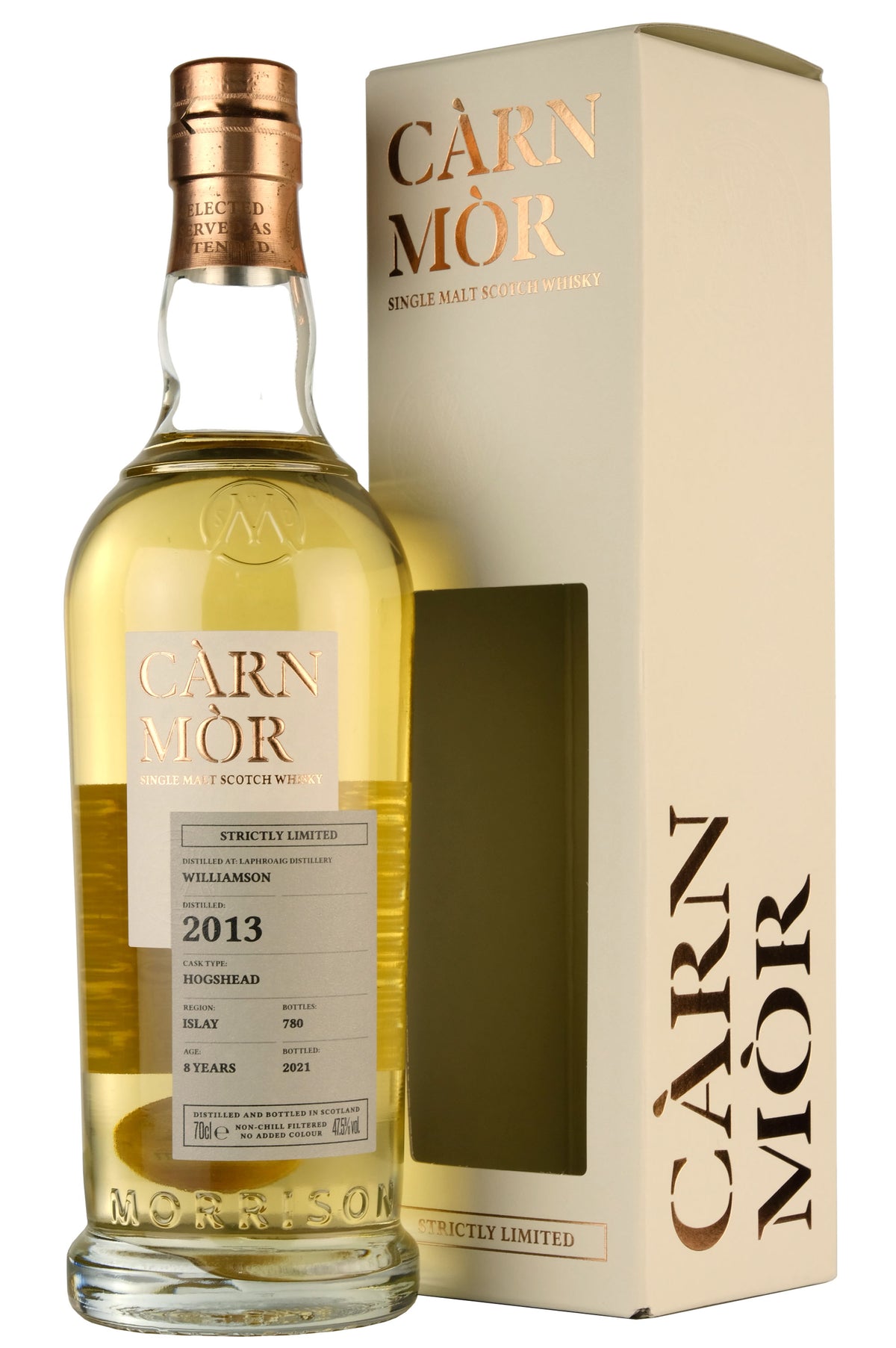 Williamson (Laphroaig) 2013-2021 | 8 Year Old Carn Mor Strictly Limited