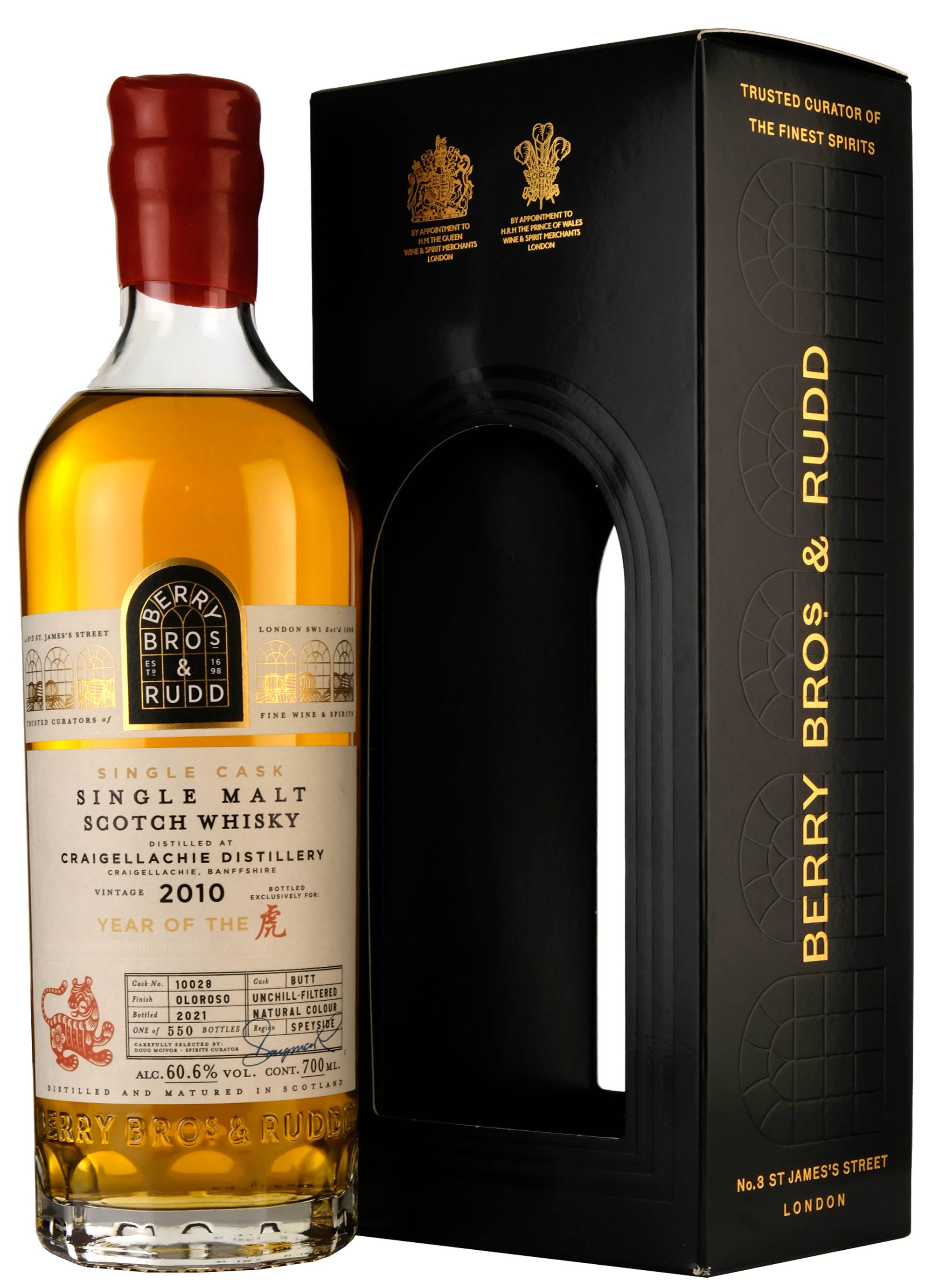 Craigellachie 2010-2021 | 11 Year Old | Berry Bros & Rudd Single Cask 10028