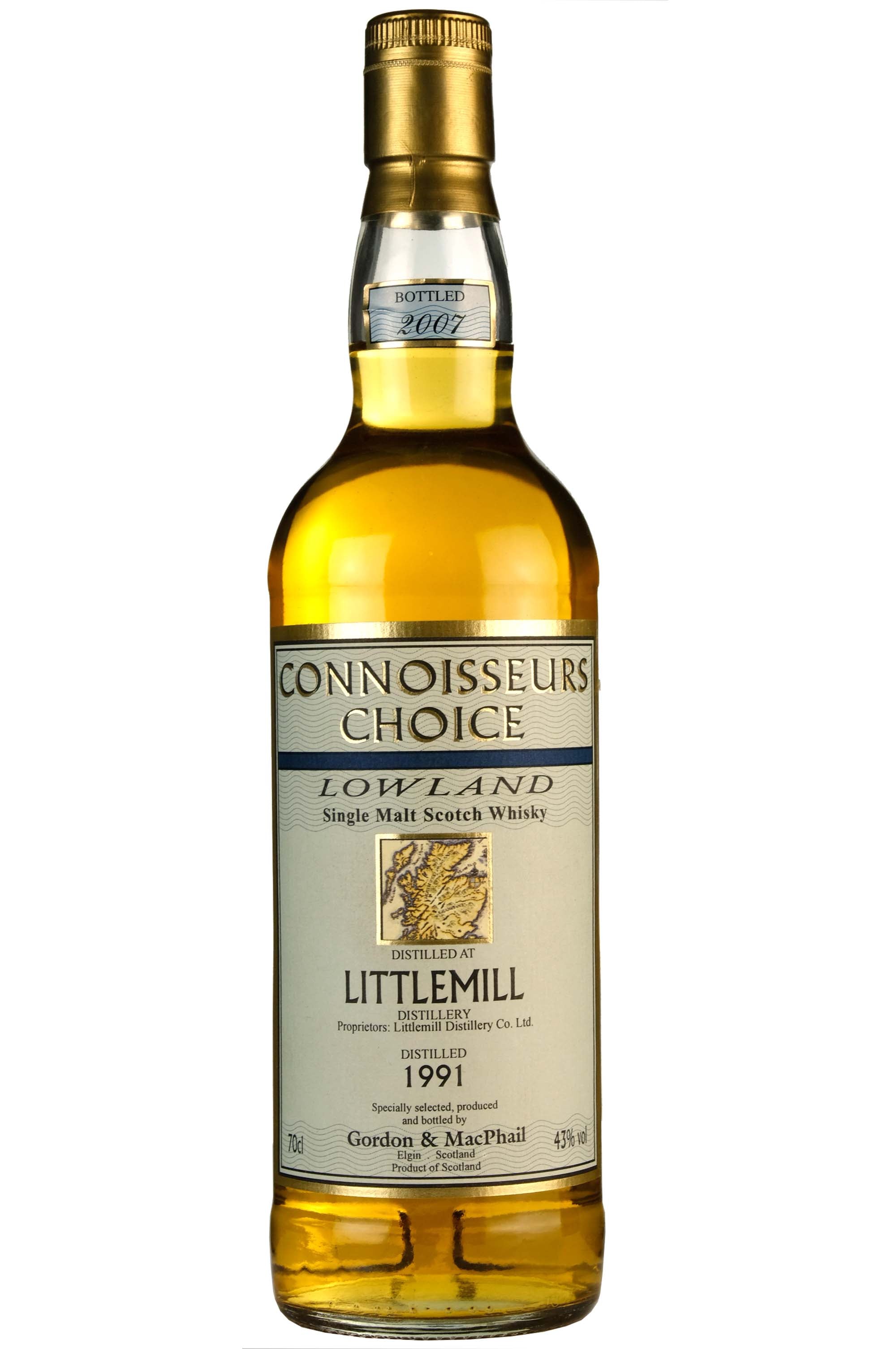 Littlemill 1991-2007 | 16 Year Old | Connoisseurs Choice