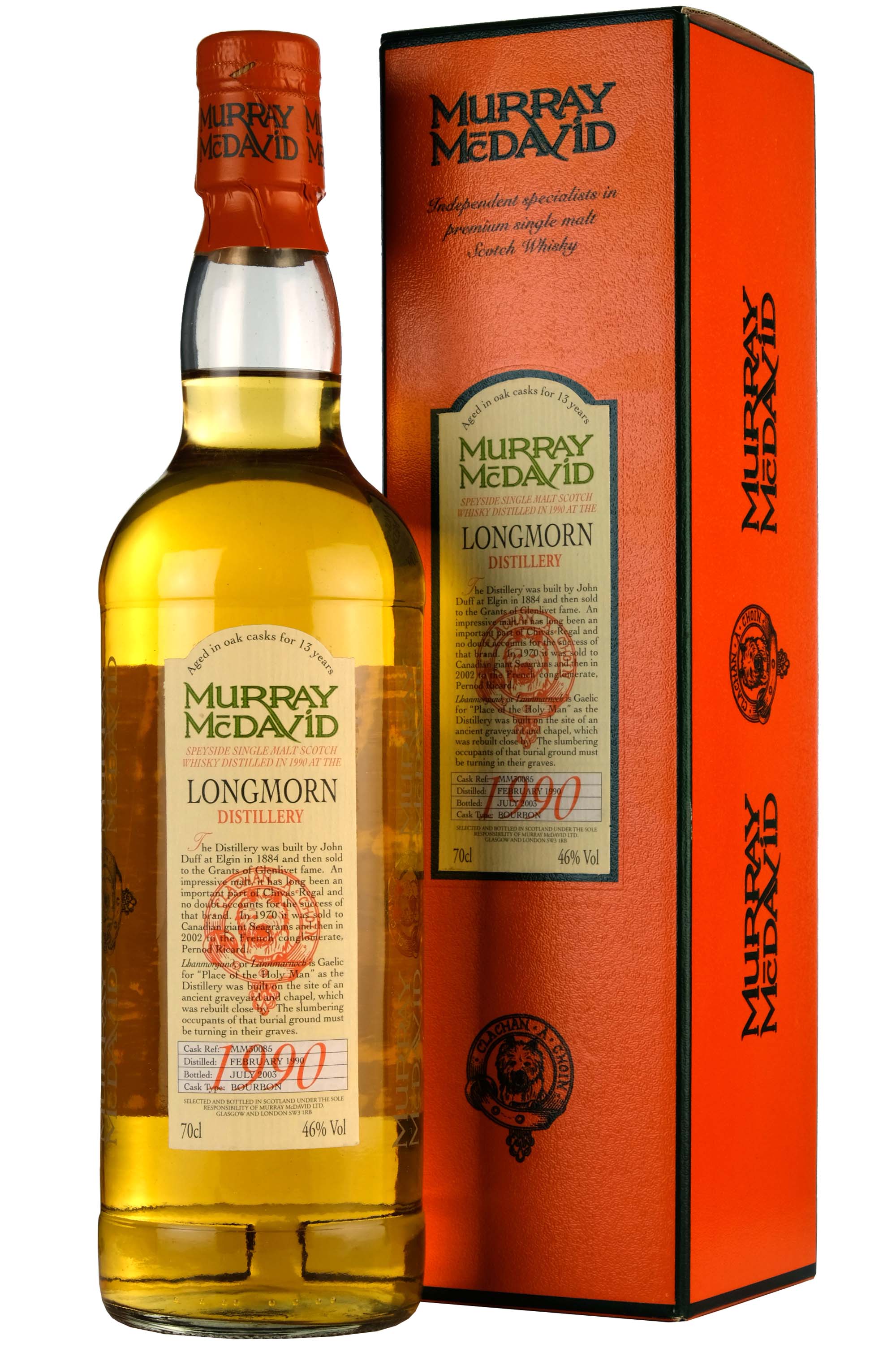 Longmorn 1990-2003 | 13 Year Old | Murray McDavid Cask MM30085
