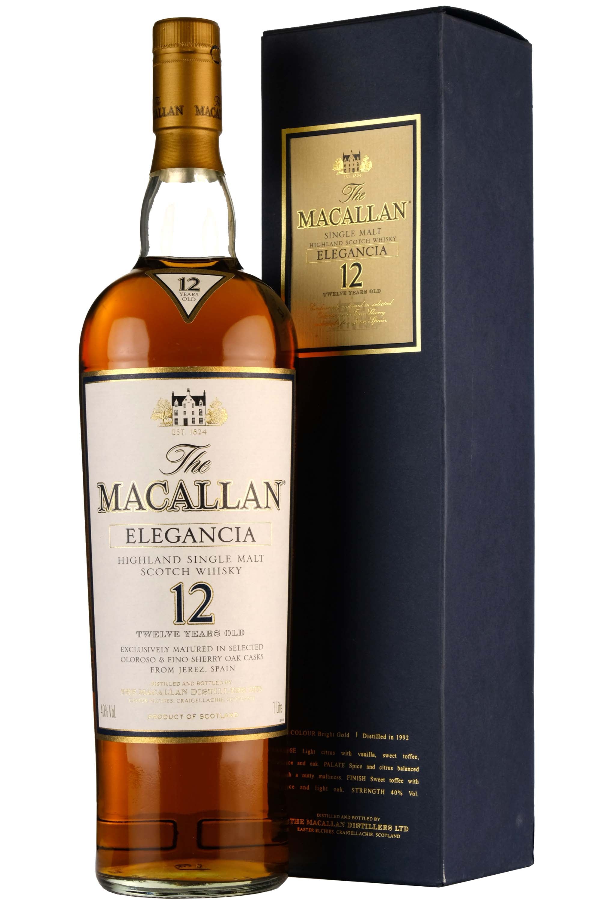 Macallan 1992-2004 | 12 Year Old Elegancia