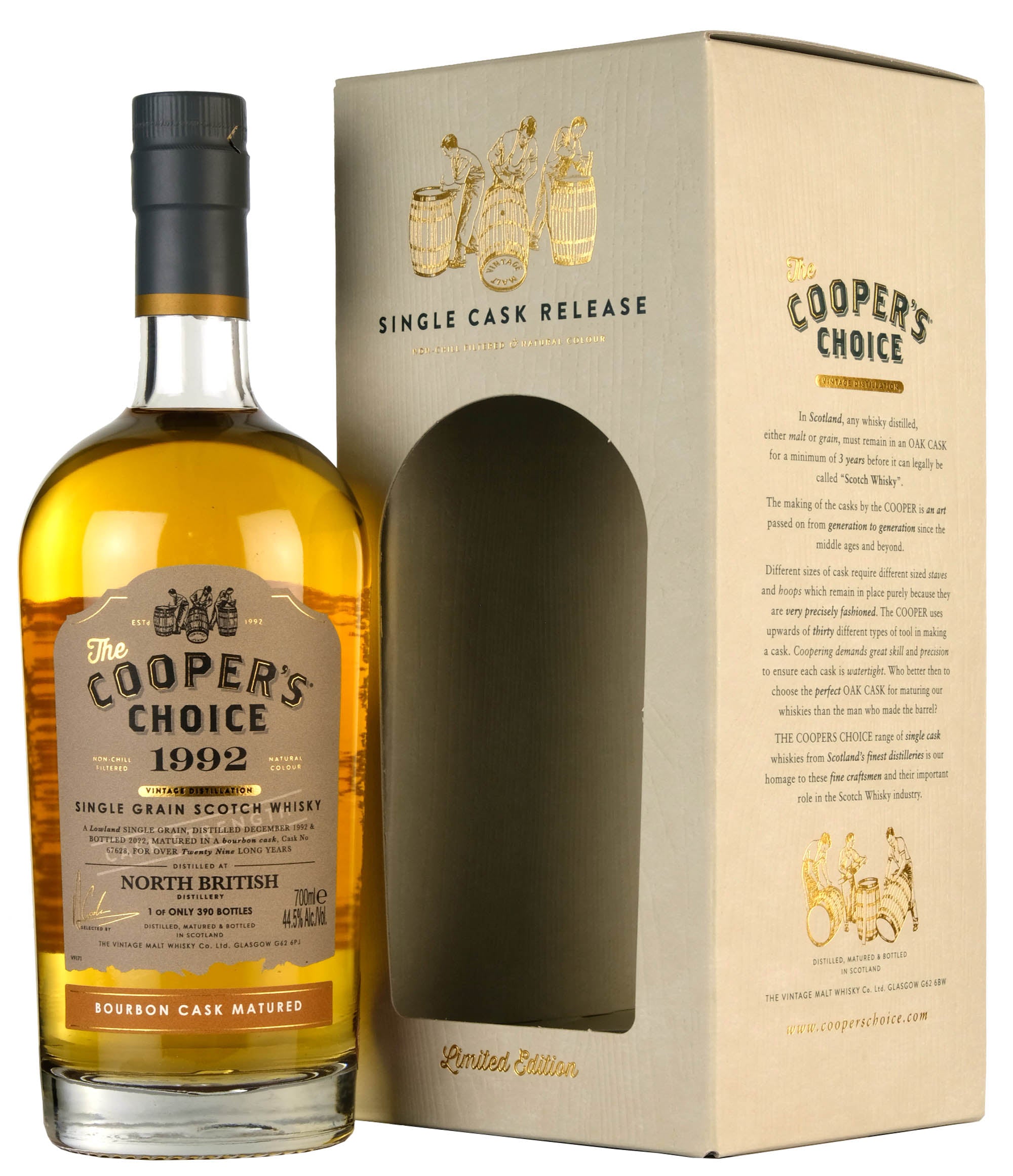 North British 1992-2022 | 29 Year Old | Cooper's Choice Single Cask 67628
