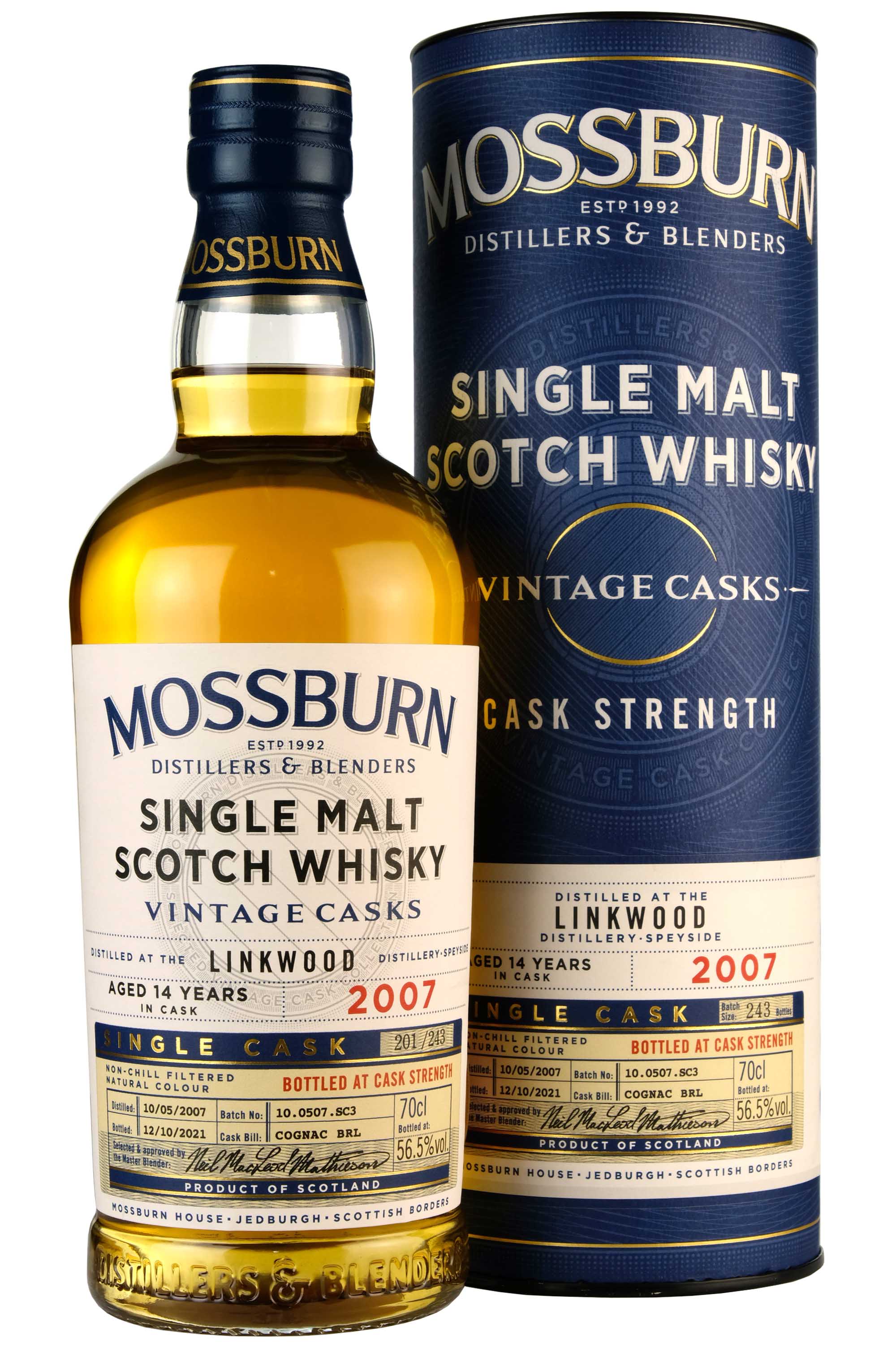 Linkwood 2007-2021 | 14 Year Old | Mossburn Vintage Casks
