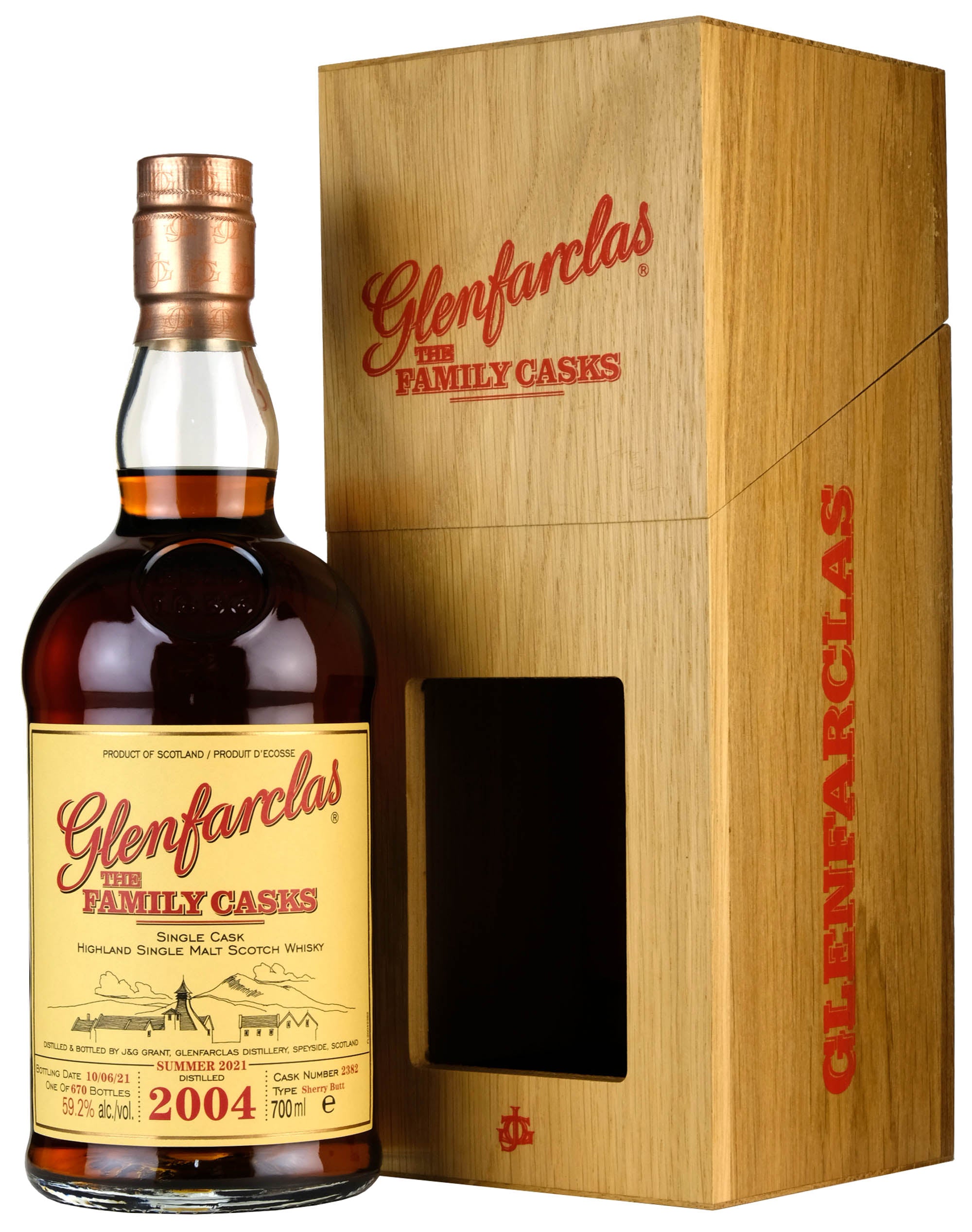 Glenfarclas 2004-2021 | 16 Year Old The Family Cask 2382