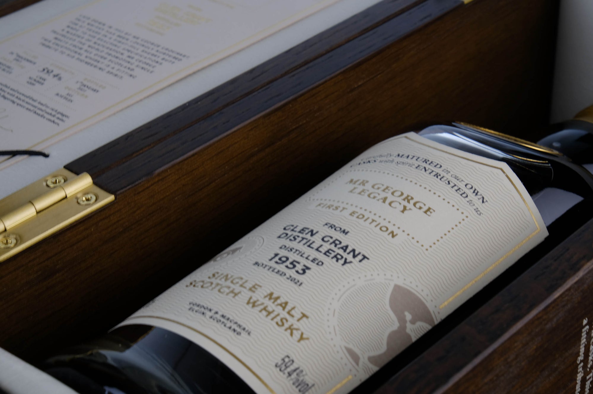 Glen Grant 1953-2021 | 67 Year Old Gordon & MacPhail Mr George Legacy Single Cask 4209 1st Edition