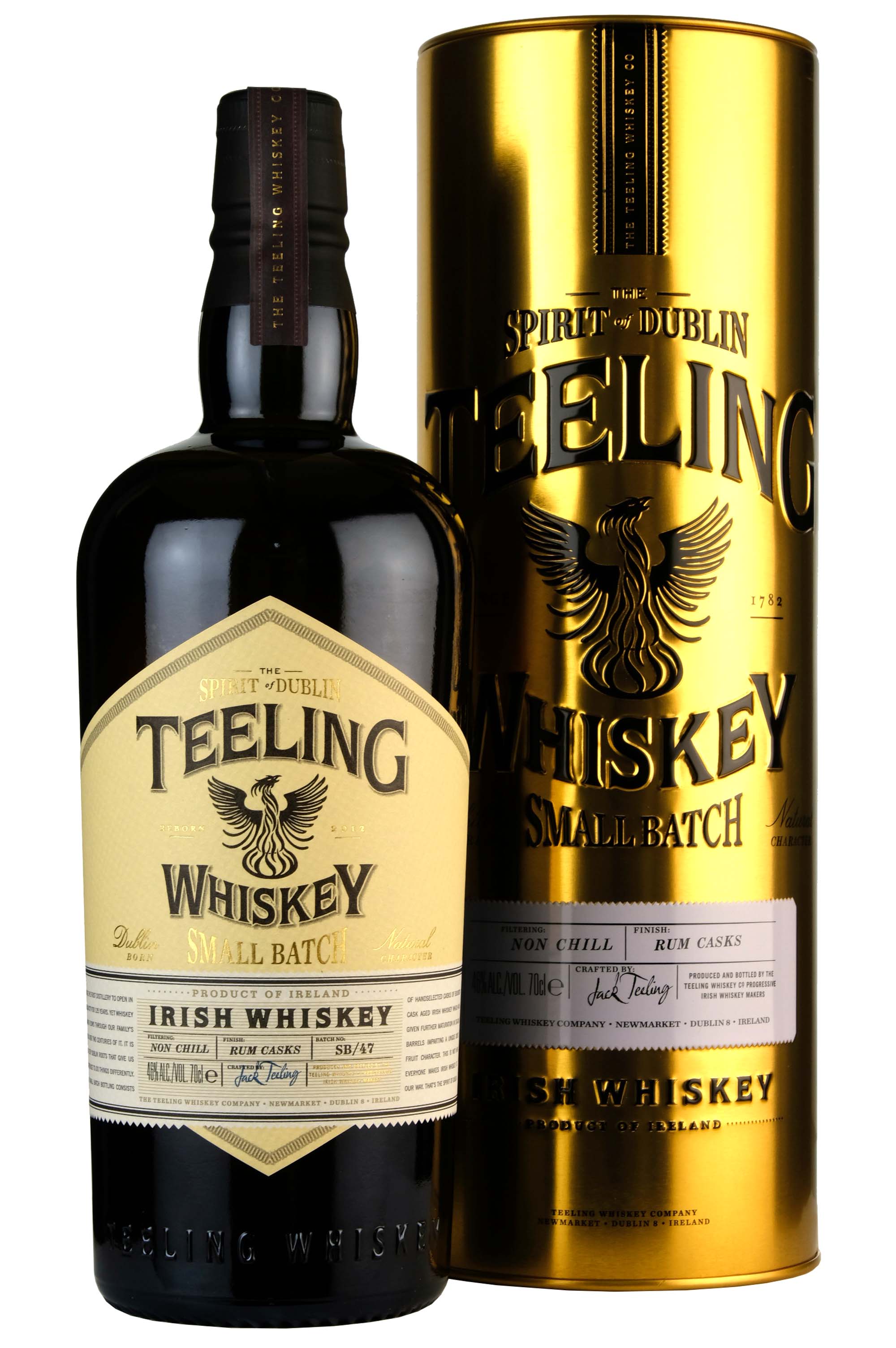 Teeling Small Batch Irish Whiskey With Gift Tube