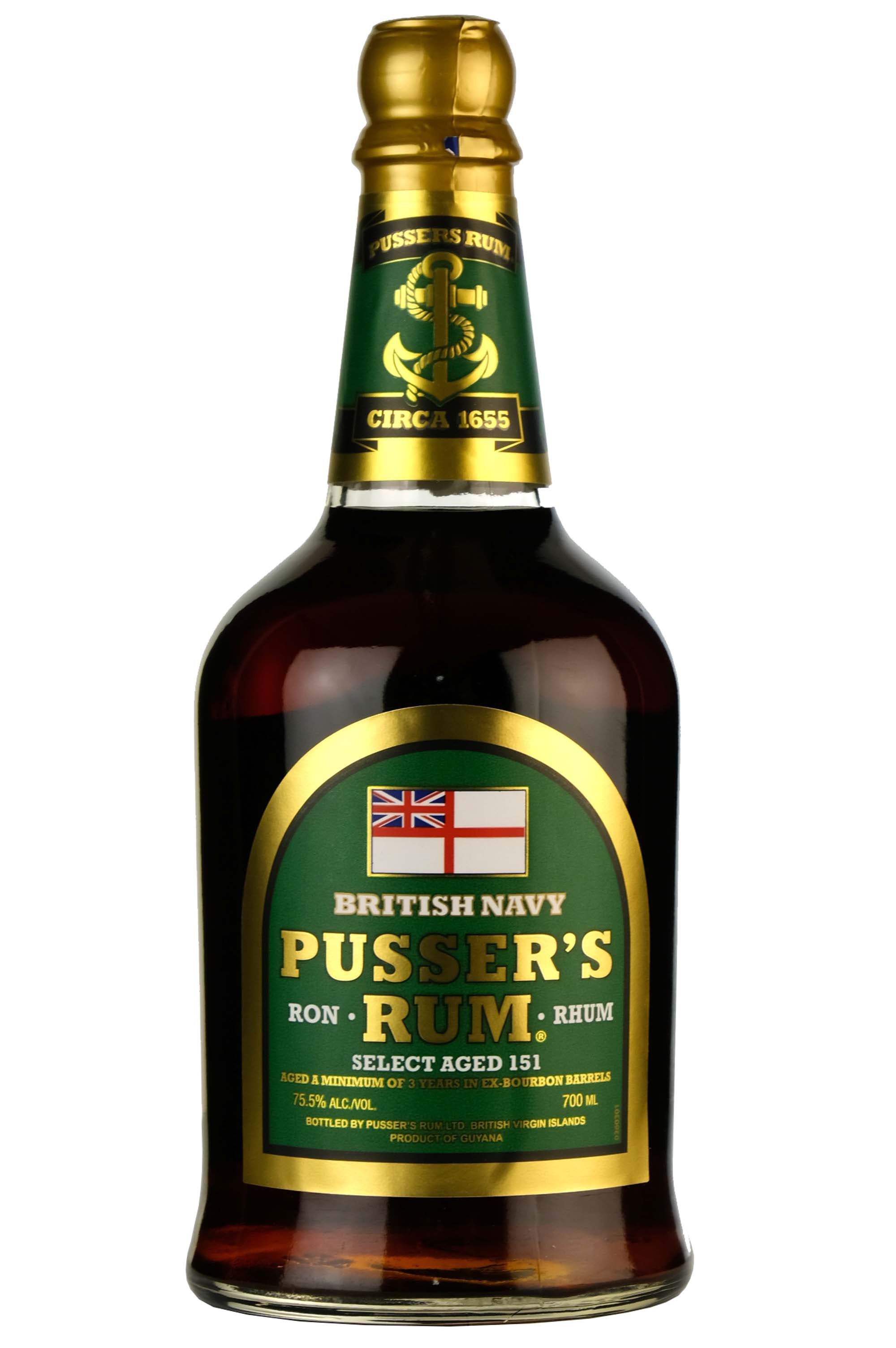 Pusser's Select Aged 151 Navy Rum