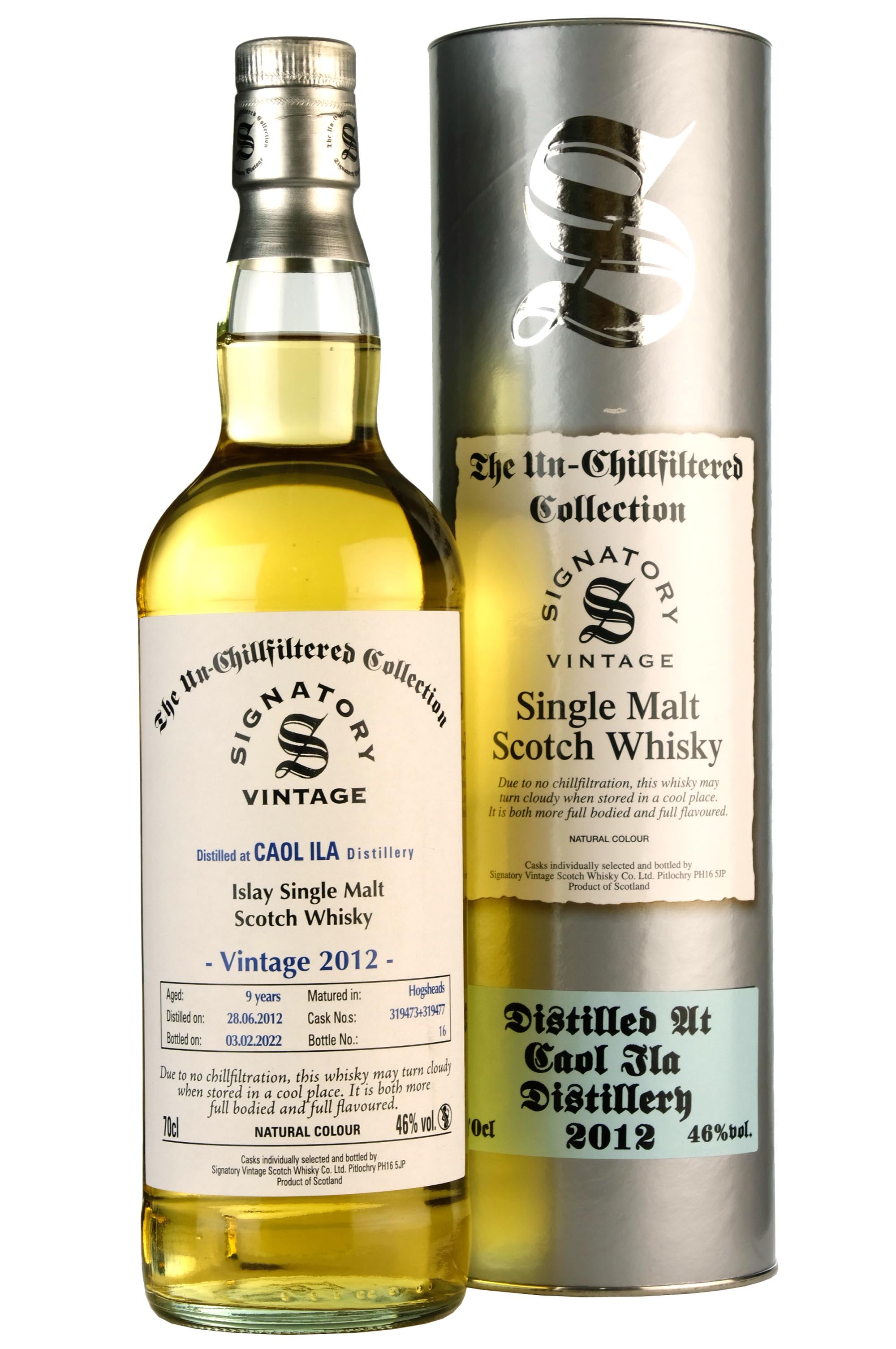 Caol Ila 2012-2022 | 9 Year Old Signatory Vintage Cask 319473 + 319477