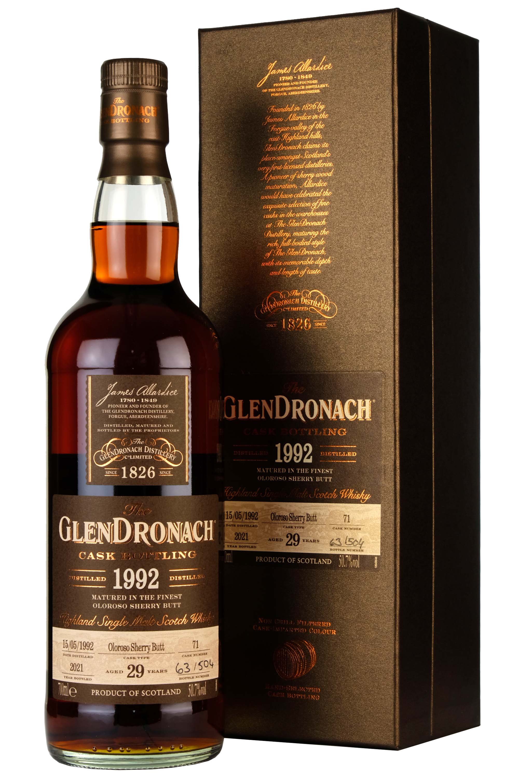 Glendronach 1992-2021 | 29 Year Old Cask 71 | Batch 19