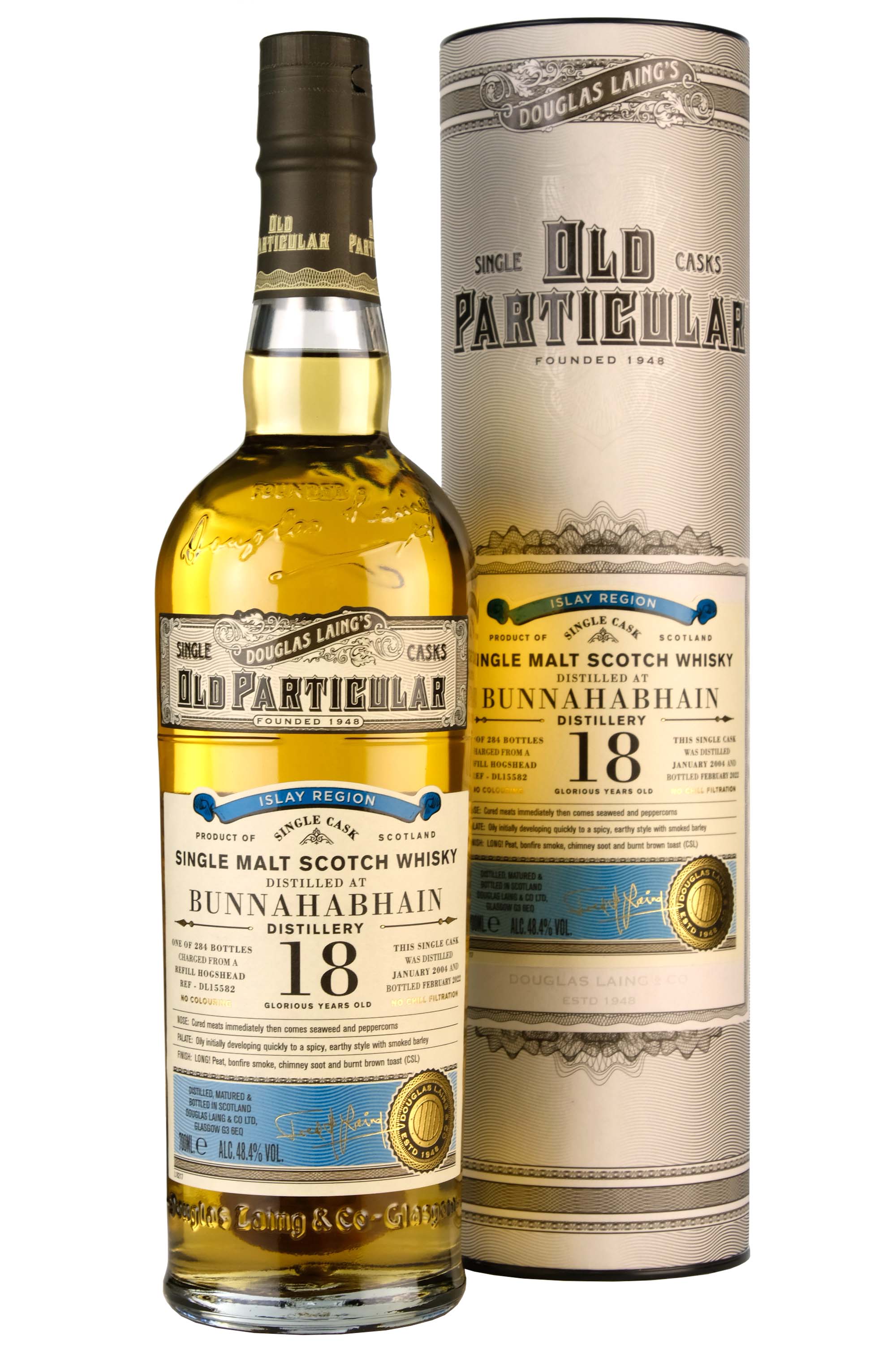 Bunnahabhain Moine 2004-2022 | 18 Year Old | Old Particular | Single Cask DL15582