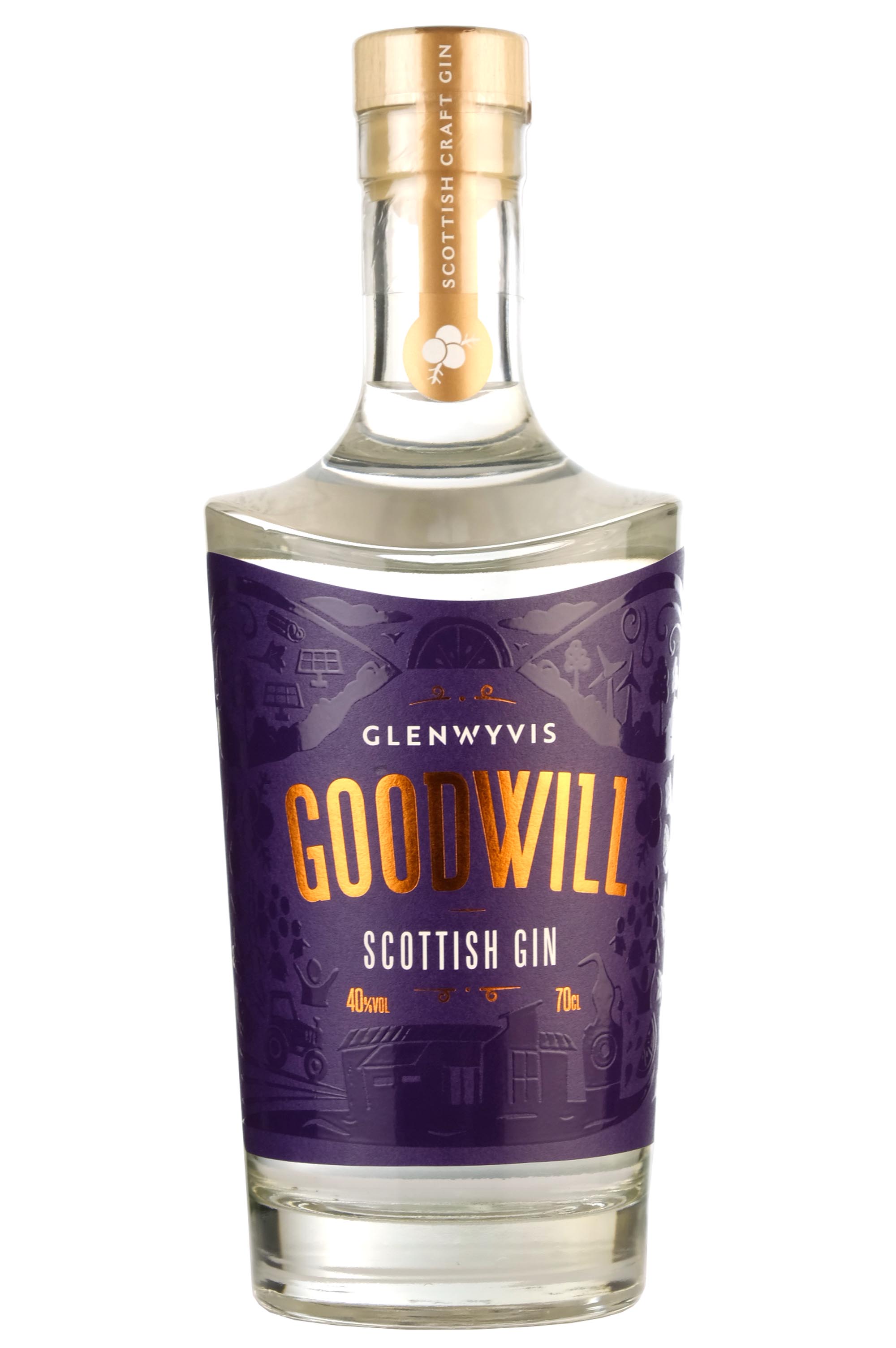 GlenWyvis GoodWill Scottish Gin