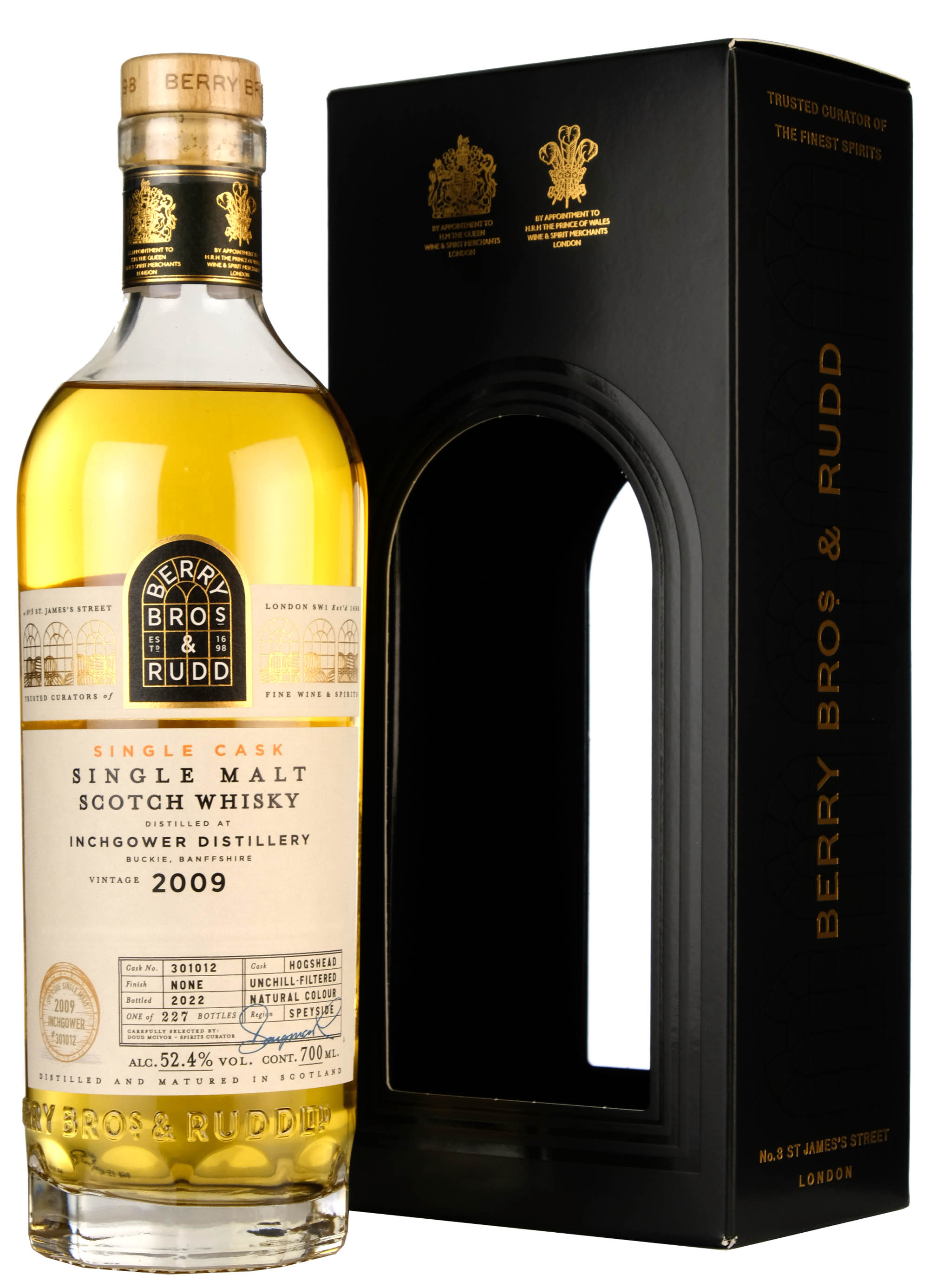 Inchgower 2009-2022 | 13 Year Old Berry Bros & Rudd Single Cask 301012